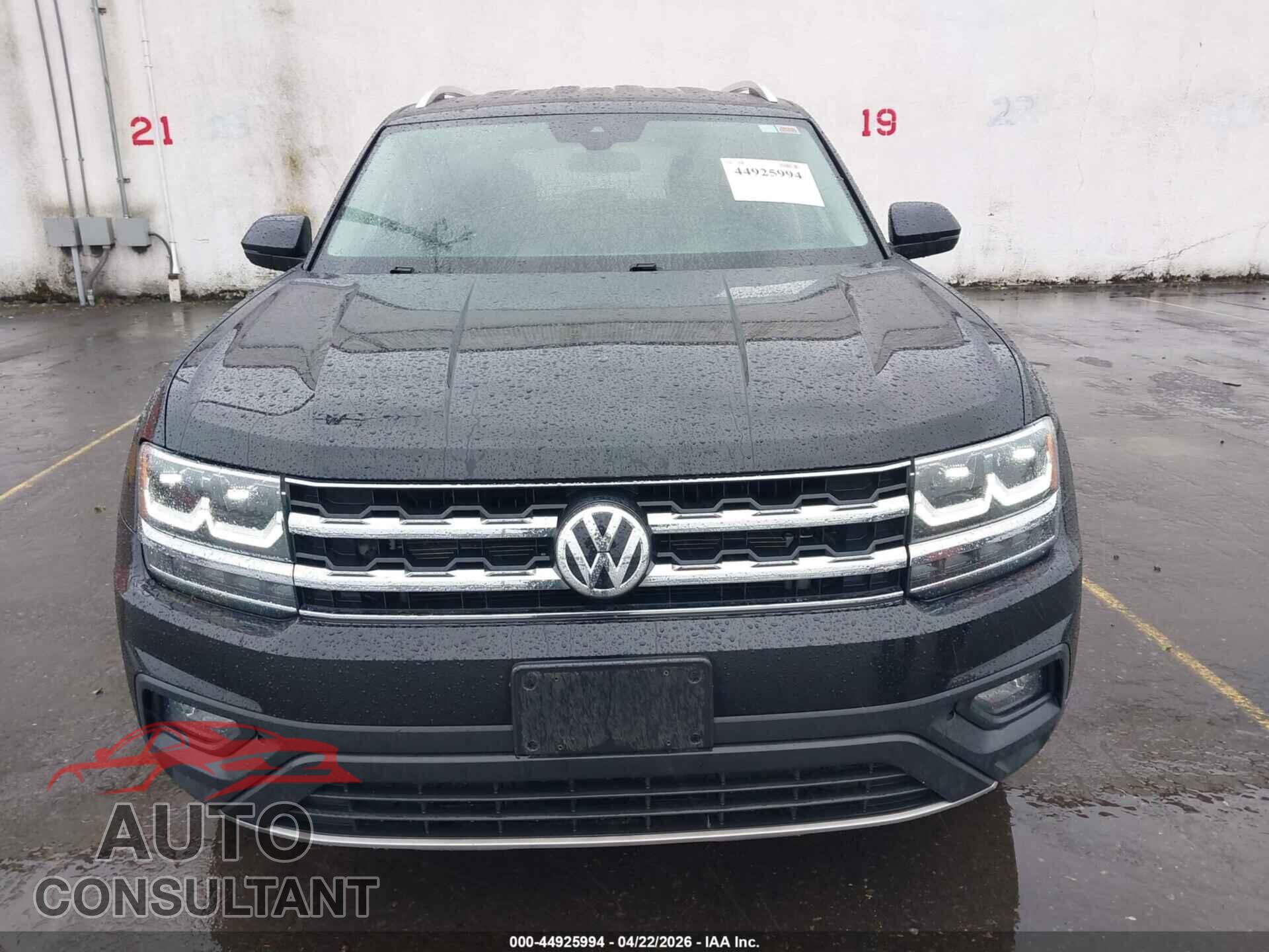 VOLKSWAGEN ATLAS 2019 - 1V2UR2CA4KC579727