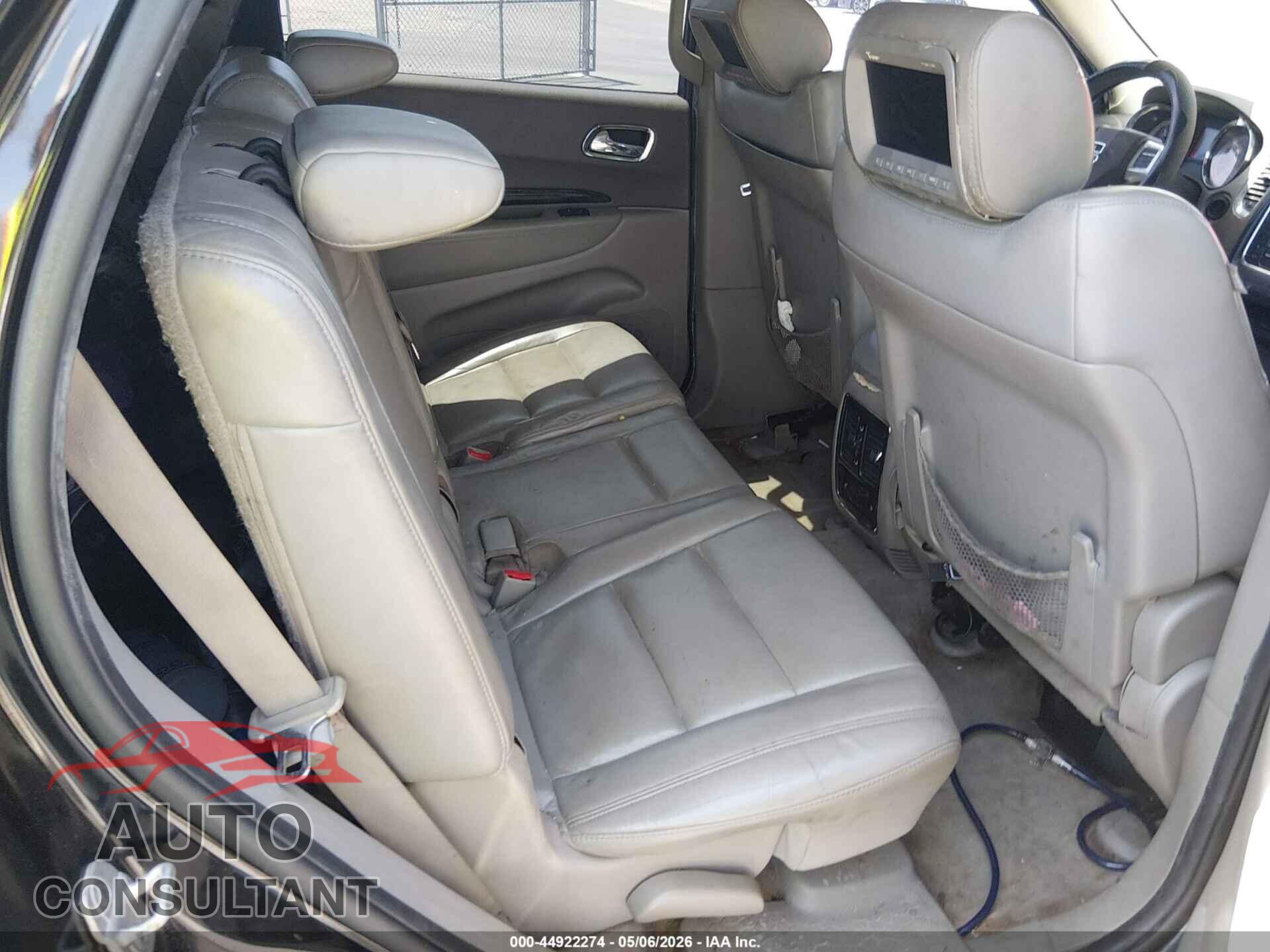 DODGE DURANGO 2012 - 1C4SDHDT4CC237125