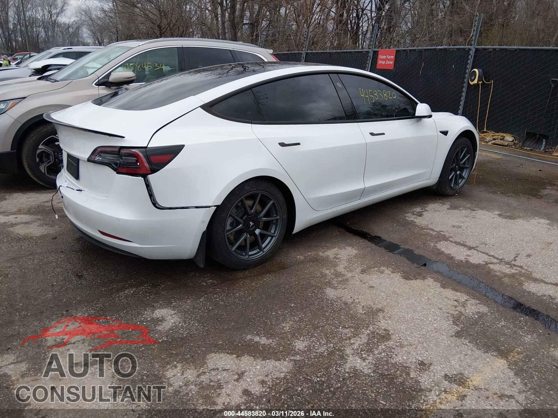 TESLA MODEL 3 2022 - 5YJ3E1EB2NF159142