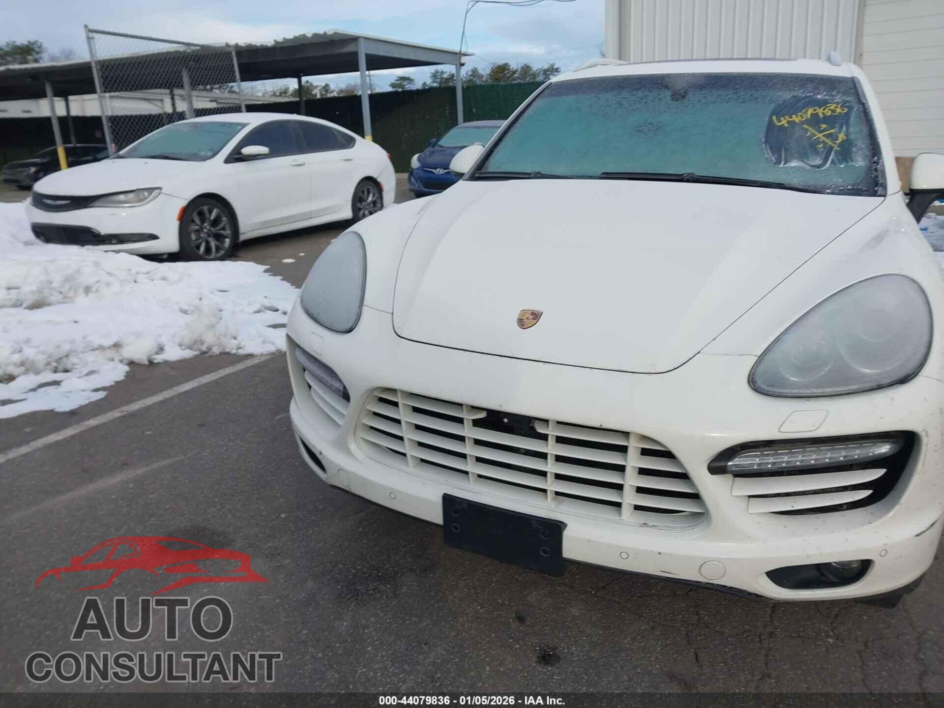 PORSCHE CAYENNE 2011 - WP1AC2A28BLA83894