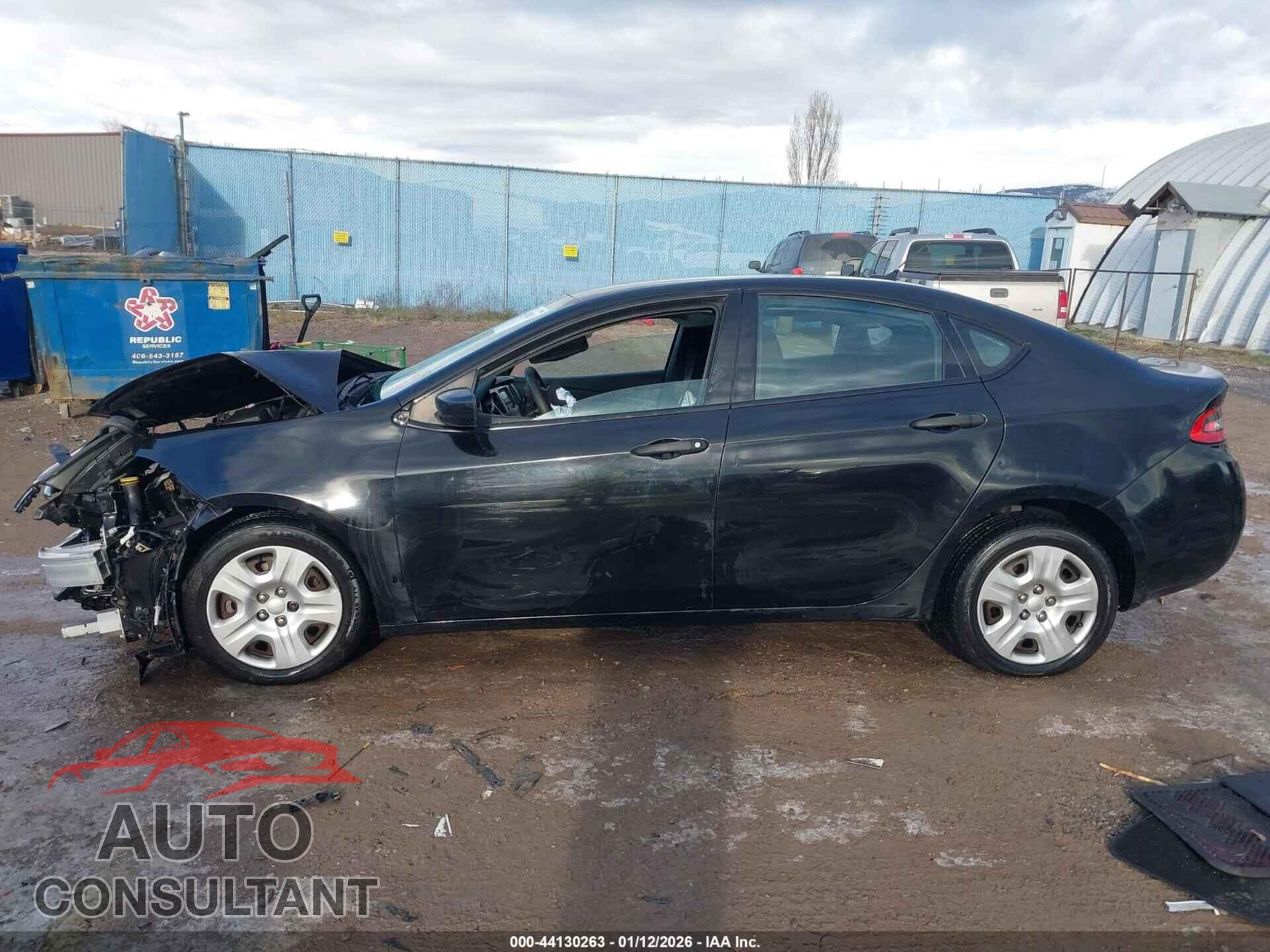 DODGE DART 2013 - 1C3CDFAAXDD314348