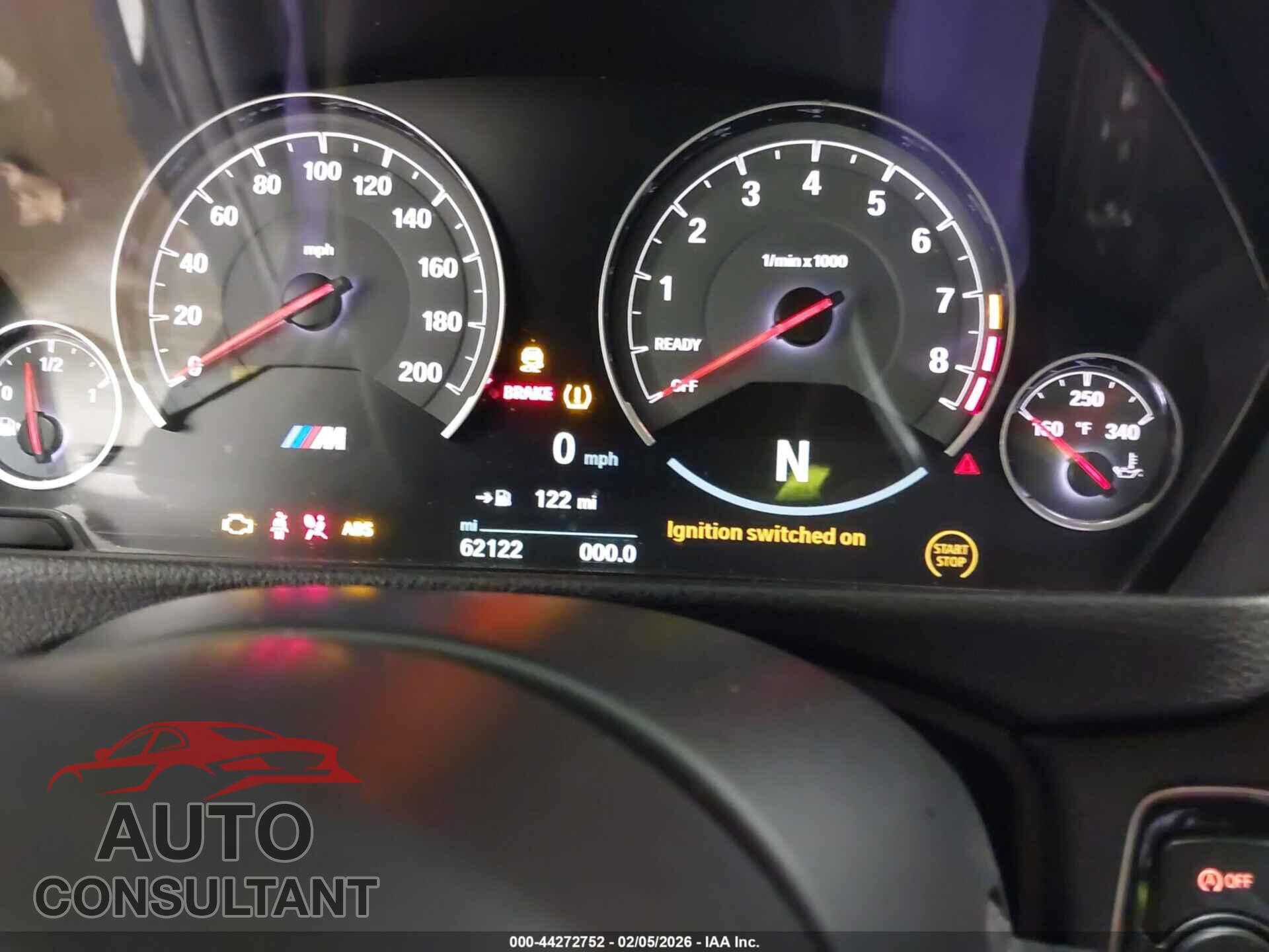 BMW M3 2016 - WBS8M9C56G5E68536