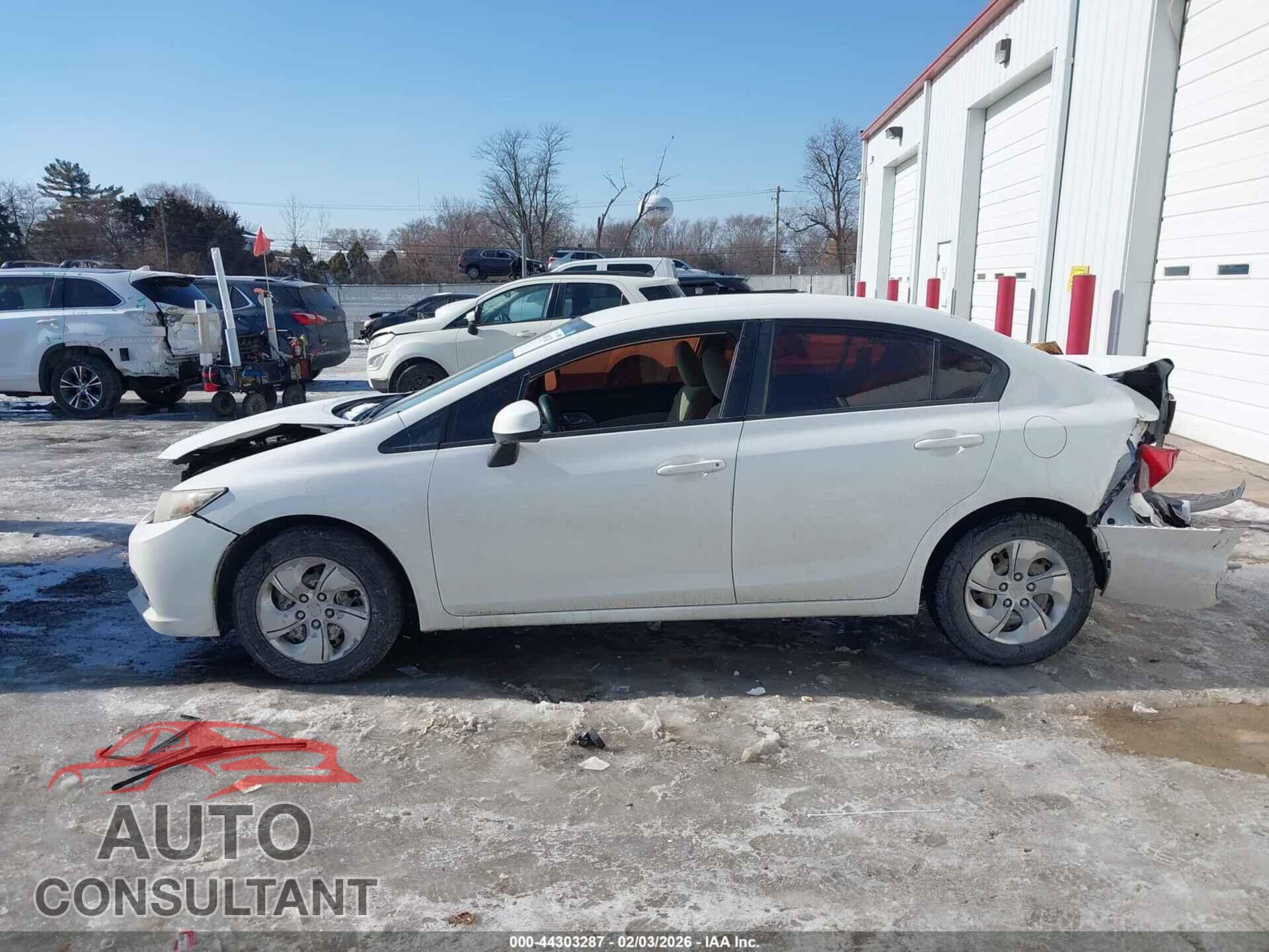 HONDA CIVIC 2013 - 19XFB2F51DE020841