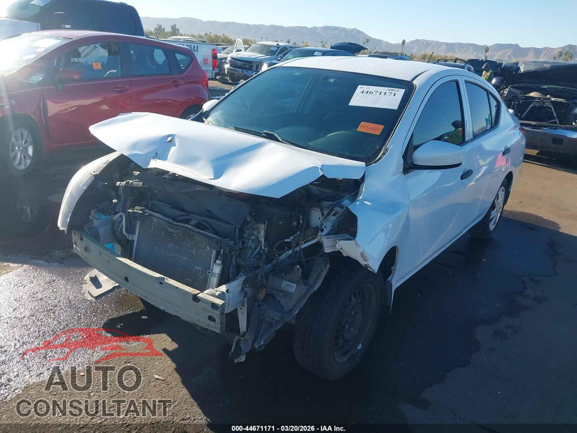 NISSAN VERSA 2019 - 3N1CN7AP3KL873558