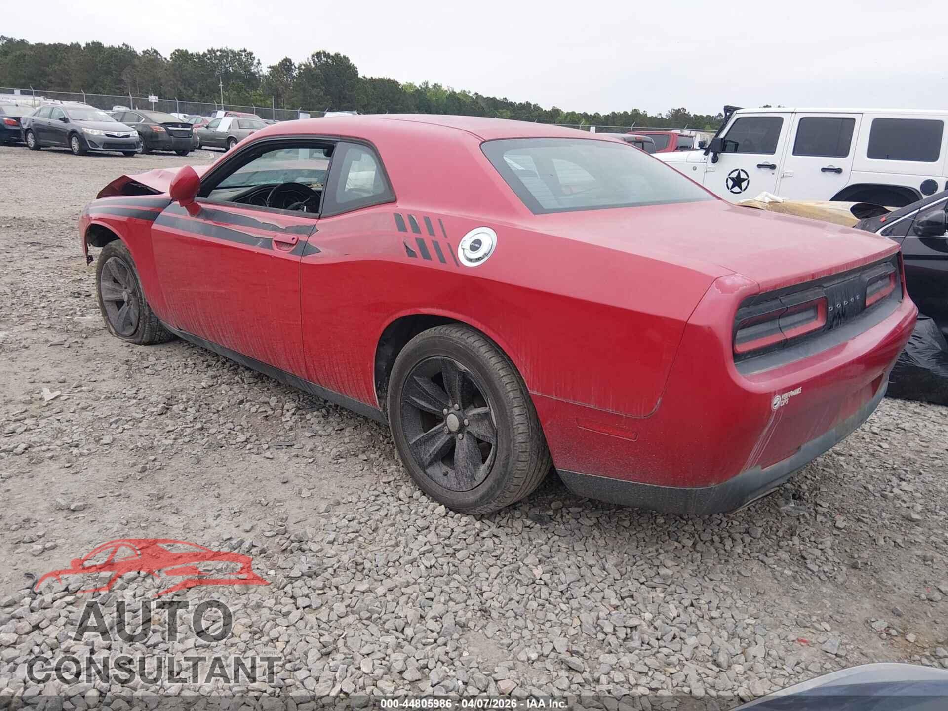 DODGE CHALLENGER 2016 - 2C3CDZAG2GH290043