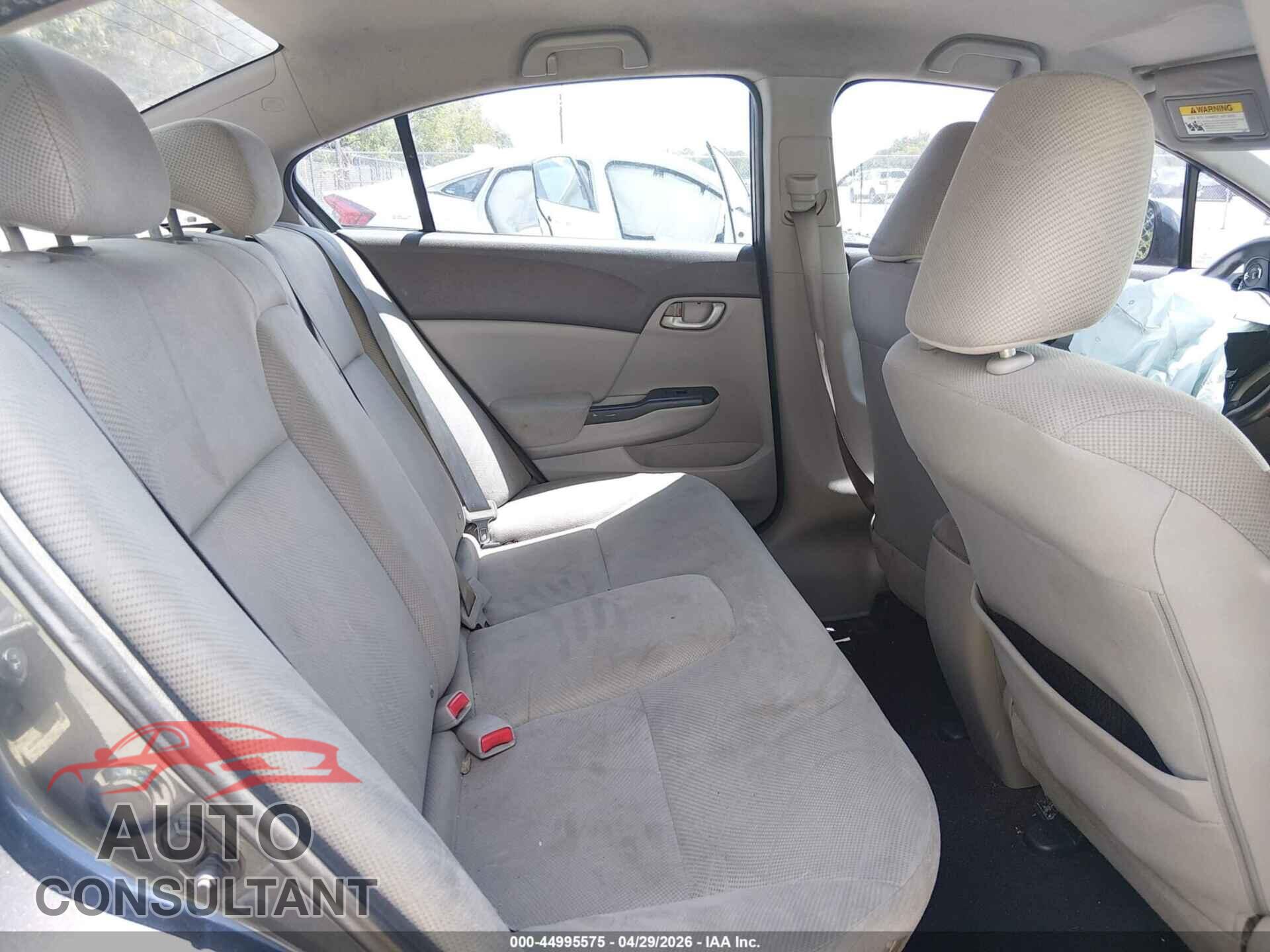 HONDA CIVIC 2012 - 19XFB2F59CE040124