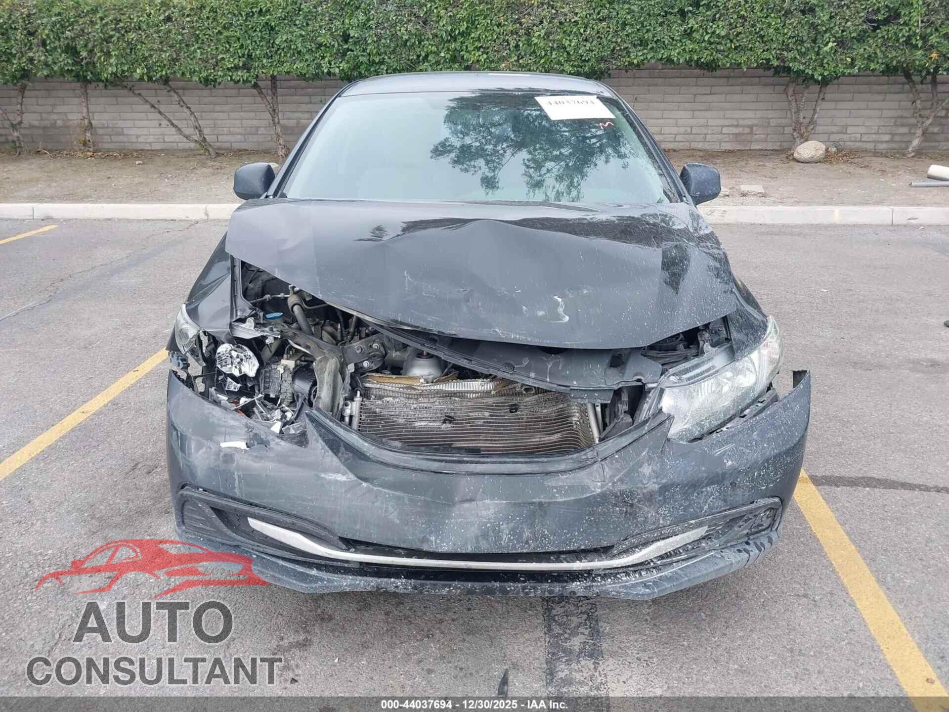 HONDA CIVIC 2013 - 19XFB2F52DE234057
