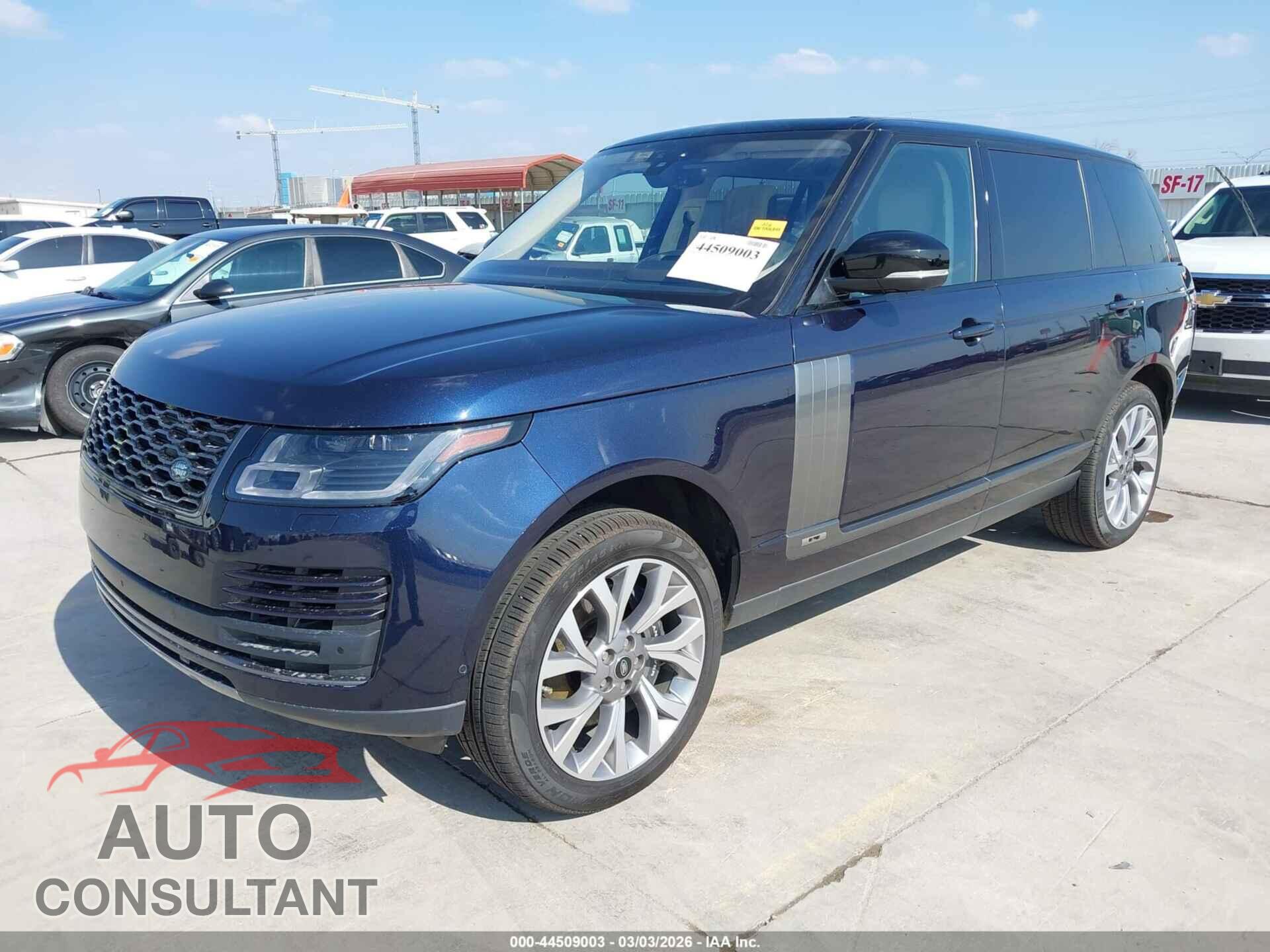 LAND ROVER RANGE ROVER 2019 - SALGS5RE6KA543119
