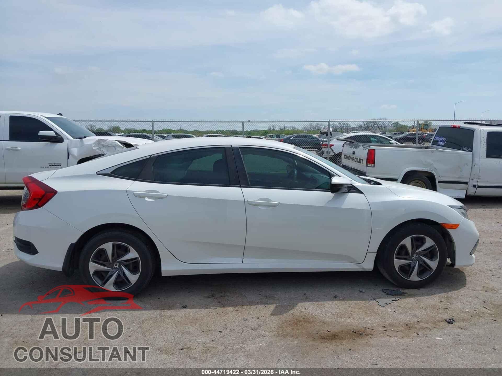 HONDA CIVIC 2020 - 19XFC2F69LE016041