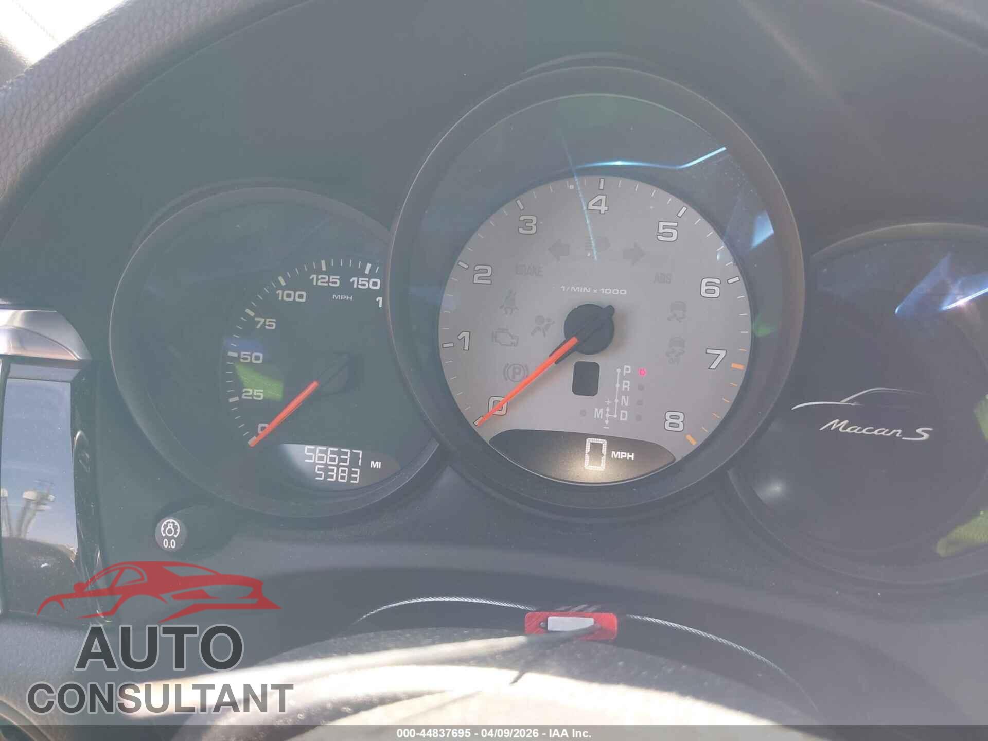 PORSCHE MACAN 2015 - WP1AB2A55FLB51748
