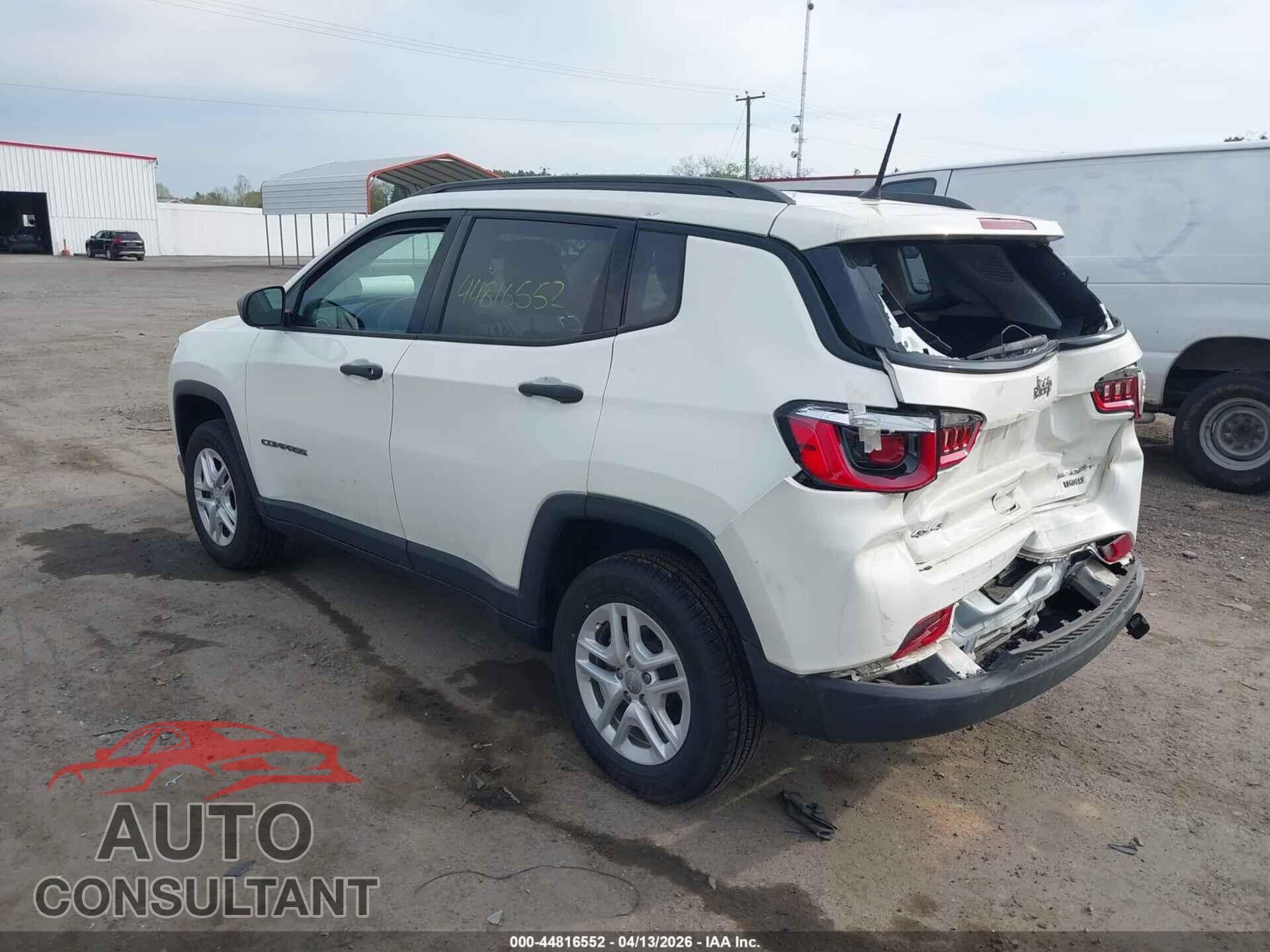 JEEP NEW COMPASS 2017 - 3C4NJDAB2HT642647