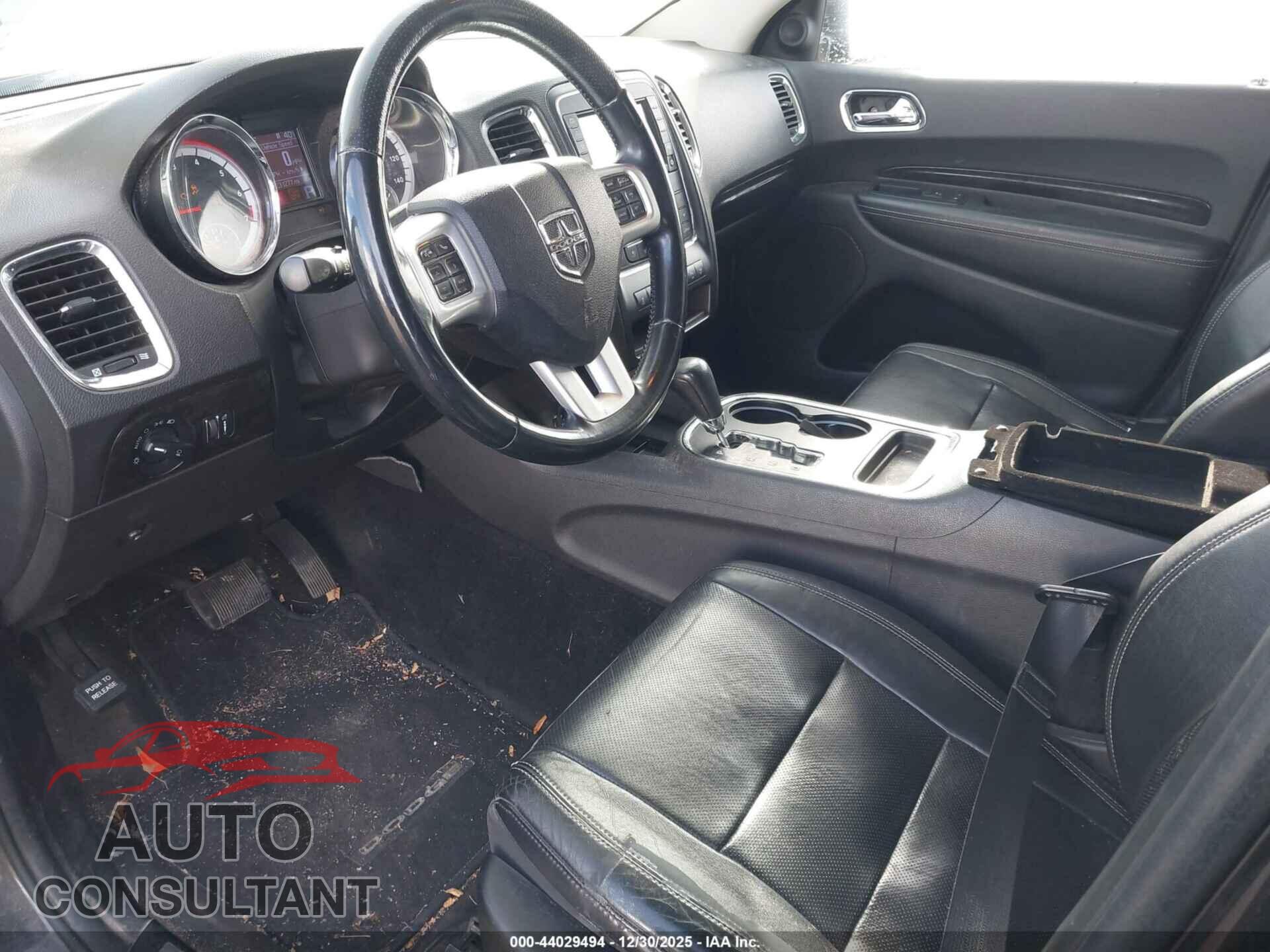 DODGE DURANGO 2012 - 1C4RDJEG3CC336977