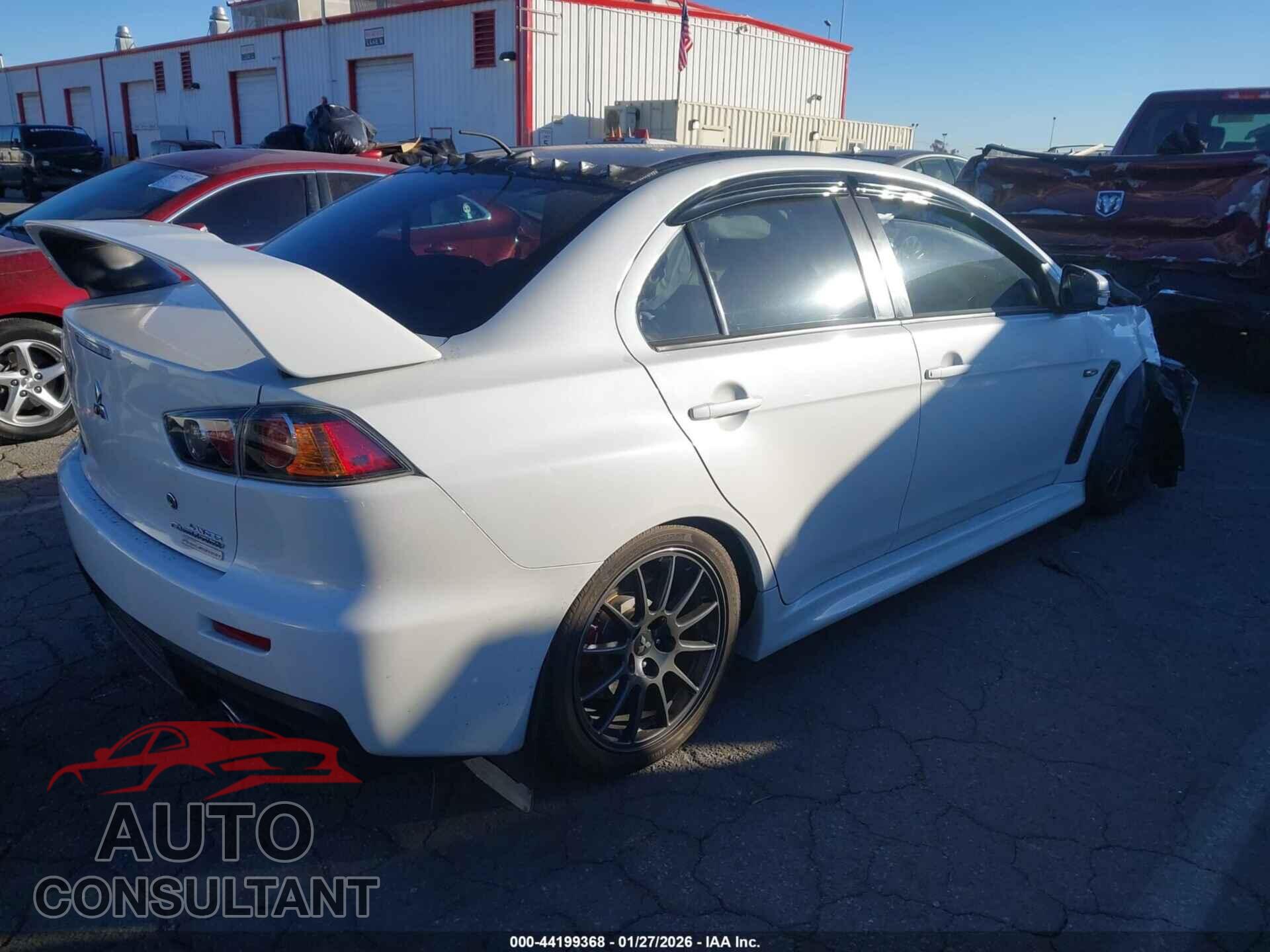 MITSUBISHI LANCER EVOLUTION 2015 - JA32W7FV8FU028308
