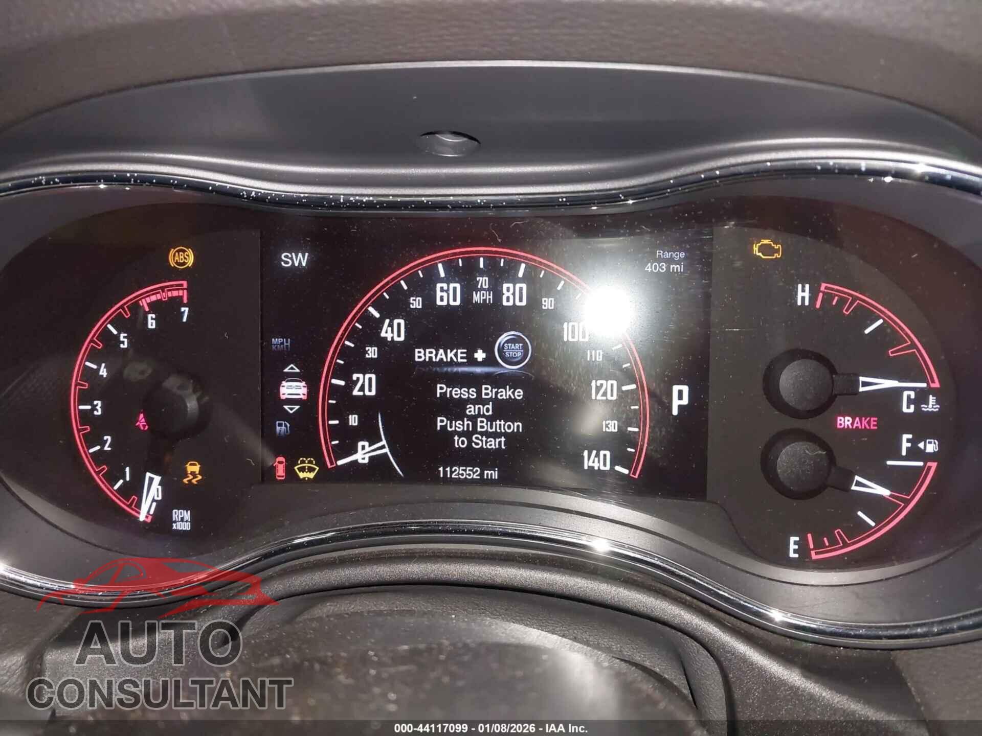 DODGE DURANGO 2015 - 1C4SDJCT4FC837639