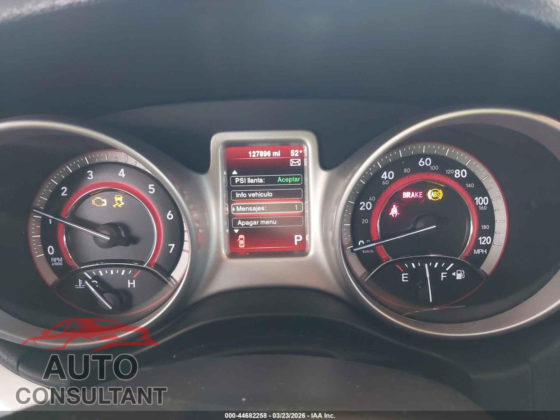 DODGE JOURNEY 2015 - 3C4PDCAB6FT557141
