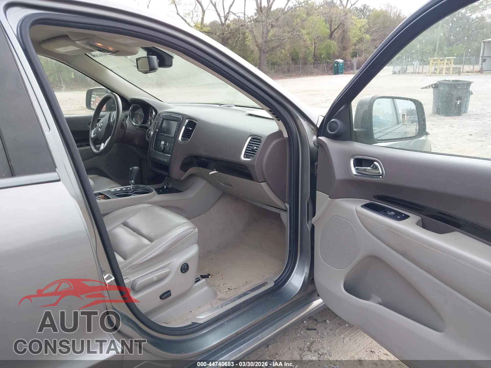 DODGE DURANGO 2012 - 1C4RDHDG4CC163142