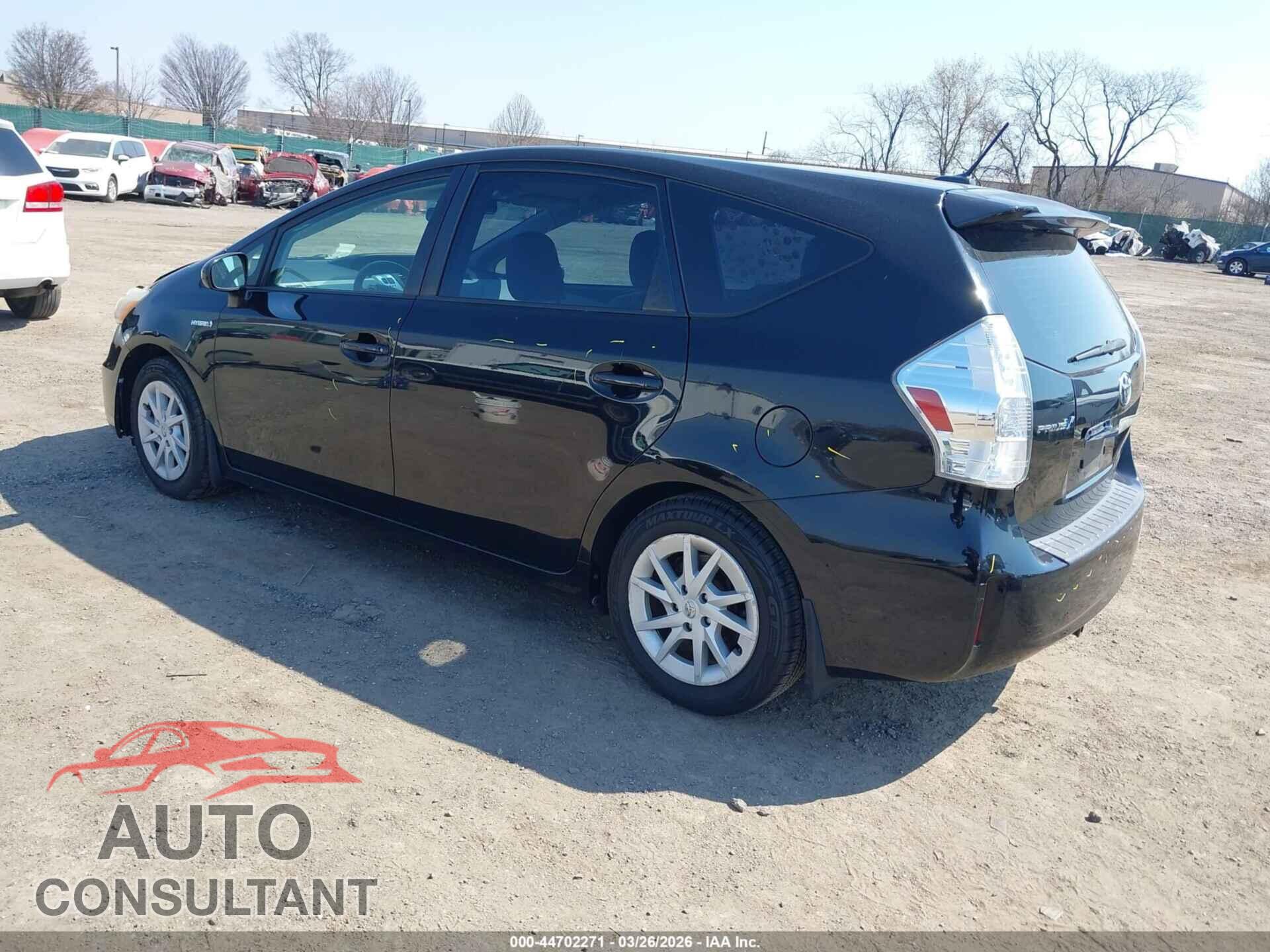 TOYOTA PRIUS V 2012 - JTDZN3EU6C3031875