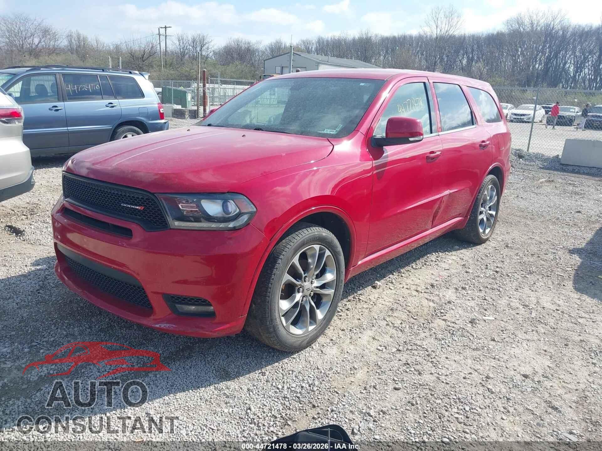 DODGE DURANGO 2019 - 1C4RDHDG9KC647323