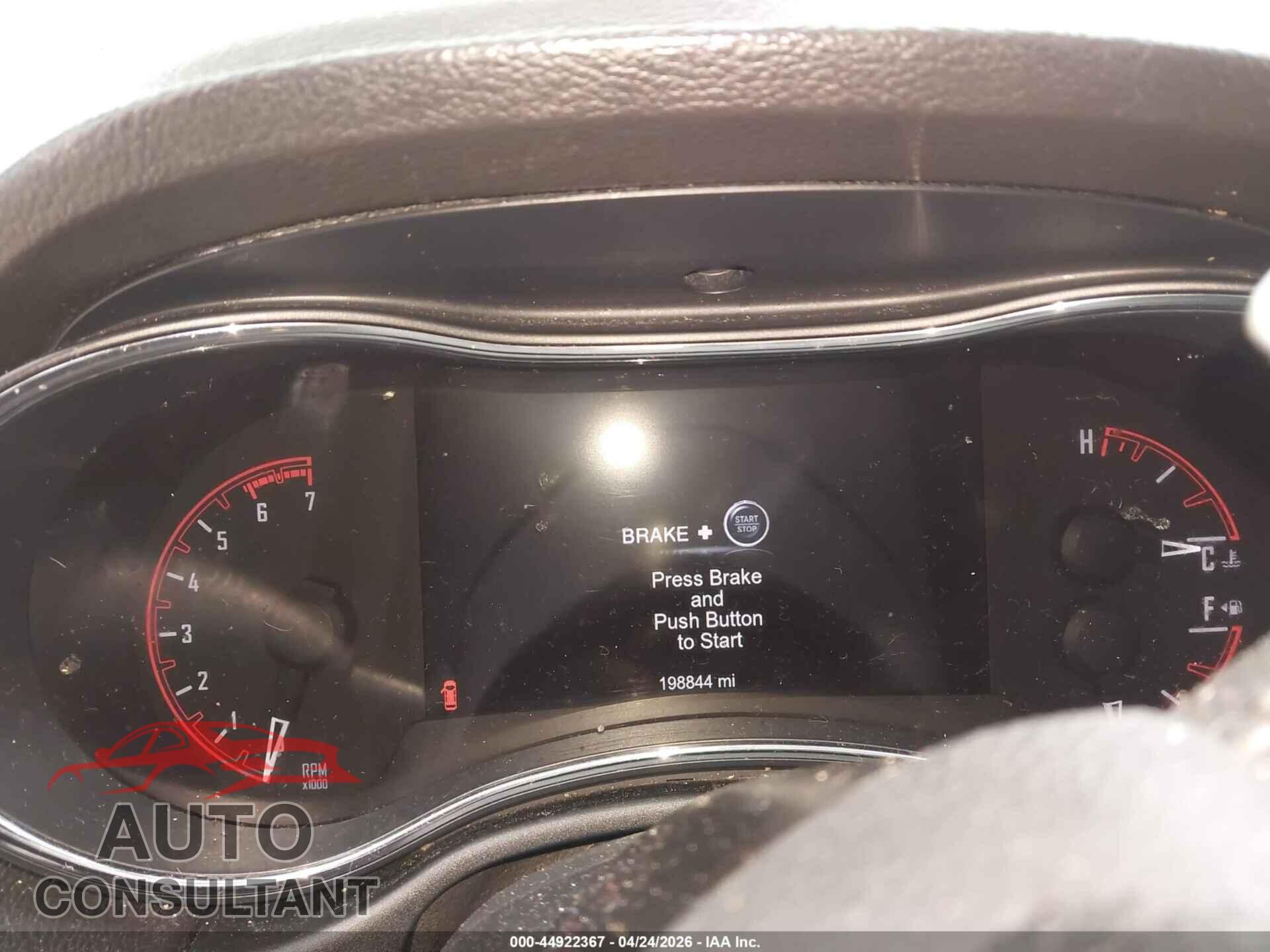 DODGE DURANGO 2014 - 1C4SDJET9EC414650