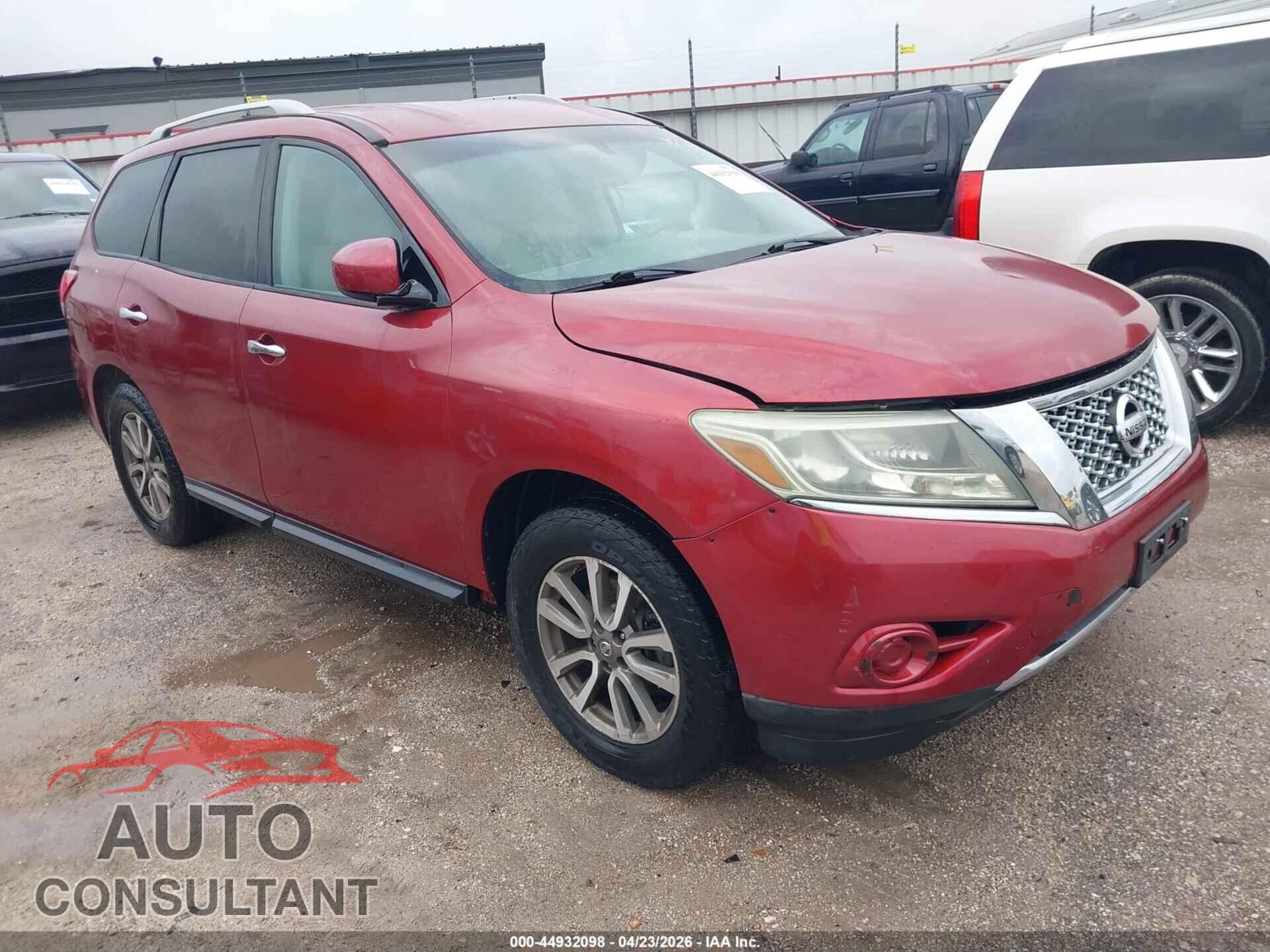 NISSAN PATHFINDER 2013 - 5N1AR2MN8DC652912