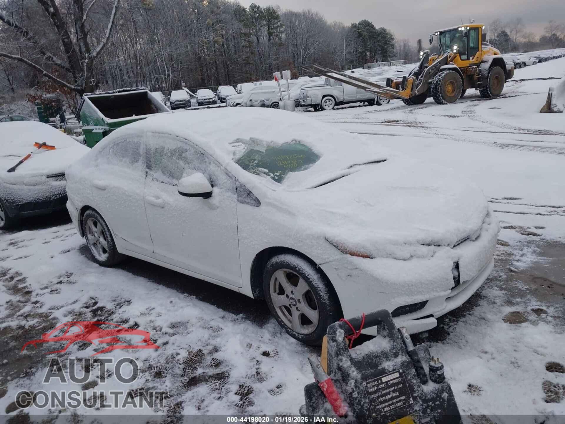 HONDA CIVIC 2012 - 19XFB2F92CE301287