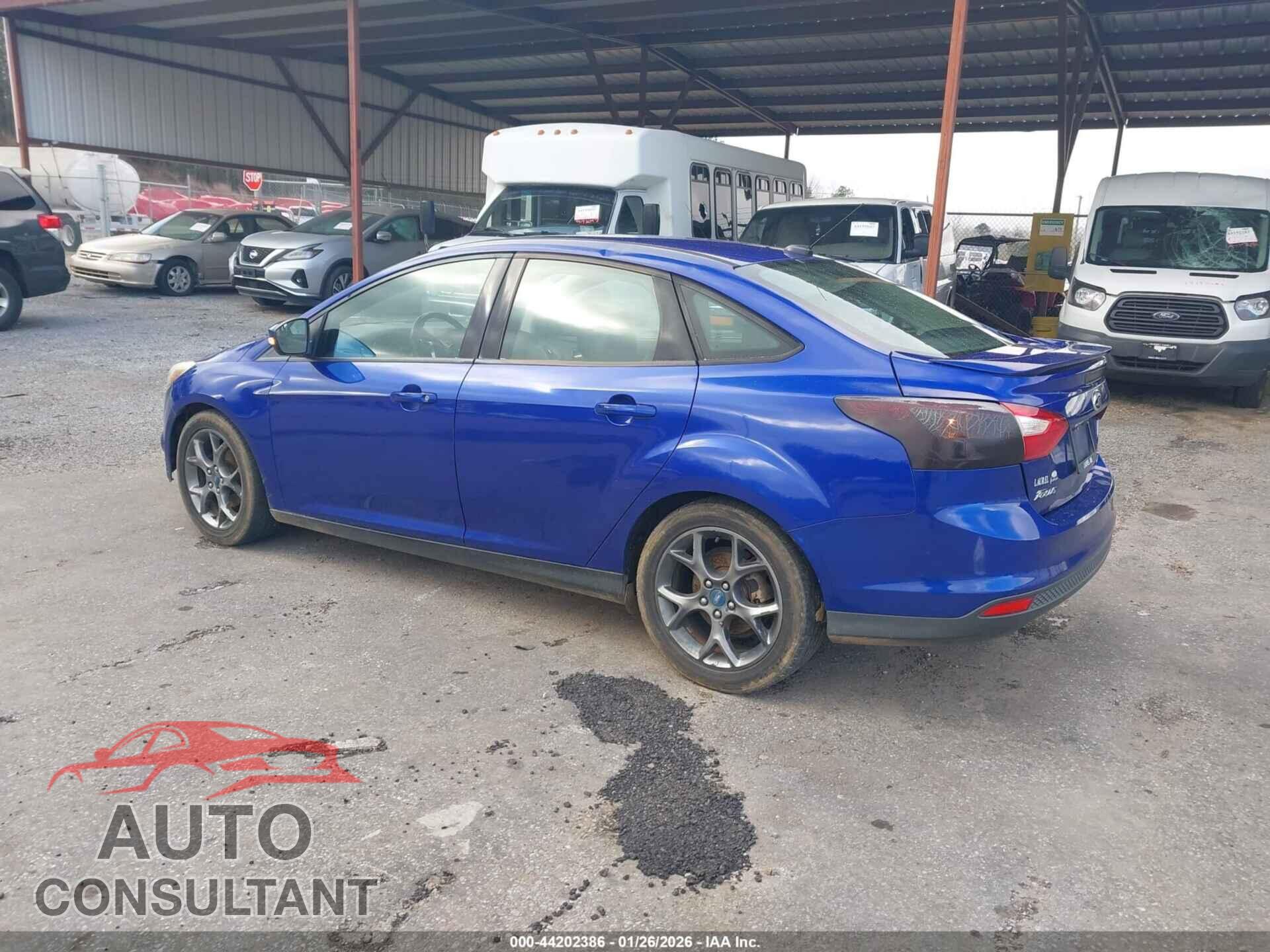 FORD FOCUS 2013 - 1FADP3F26DL114988