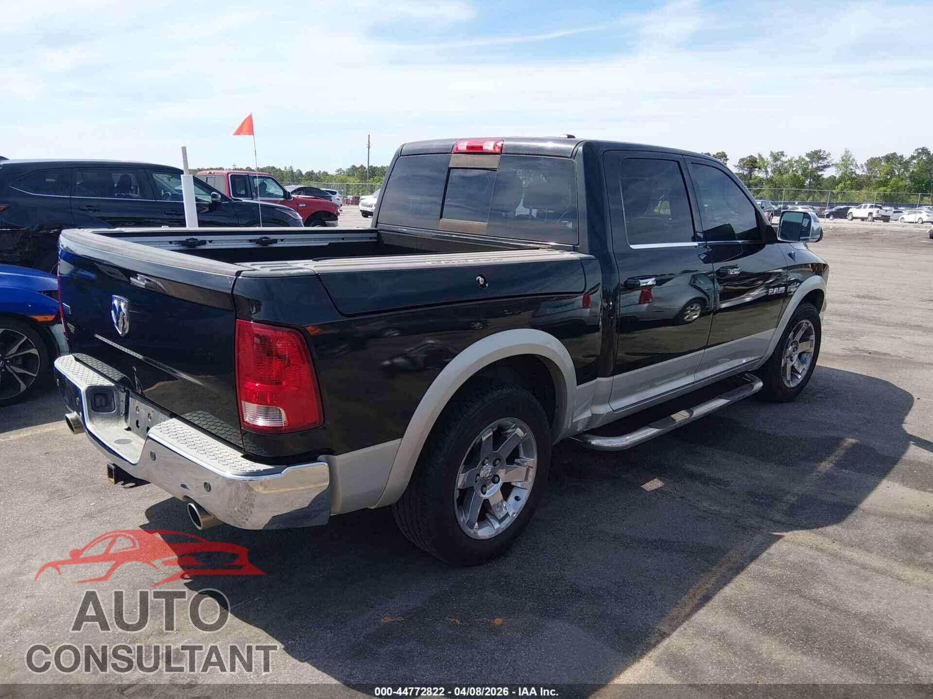 DODGE RAM 1500 2010 - 1D7RB1CT3AS184844