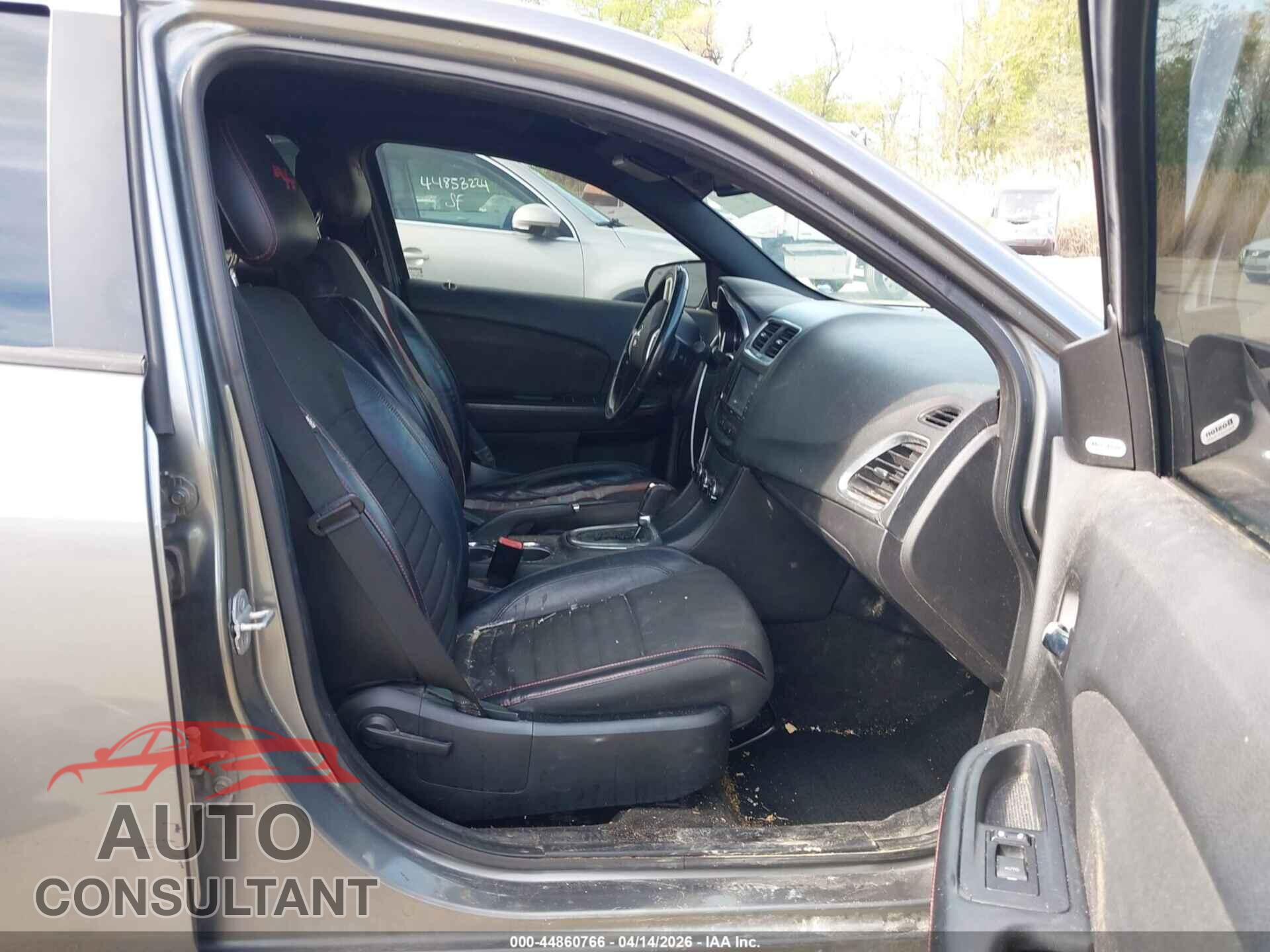 DODGE AVENGER 2012 - 1C3CDZBG2CN255180