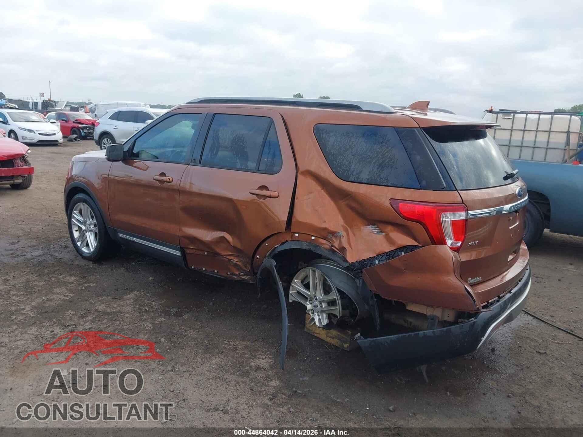 FORD EXPLORER 2017 - 1FM5K8D87HGB45789