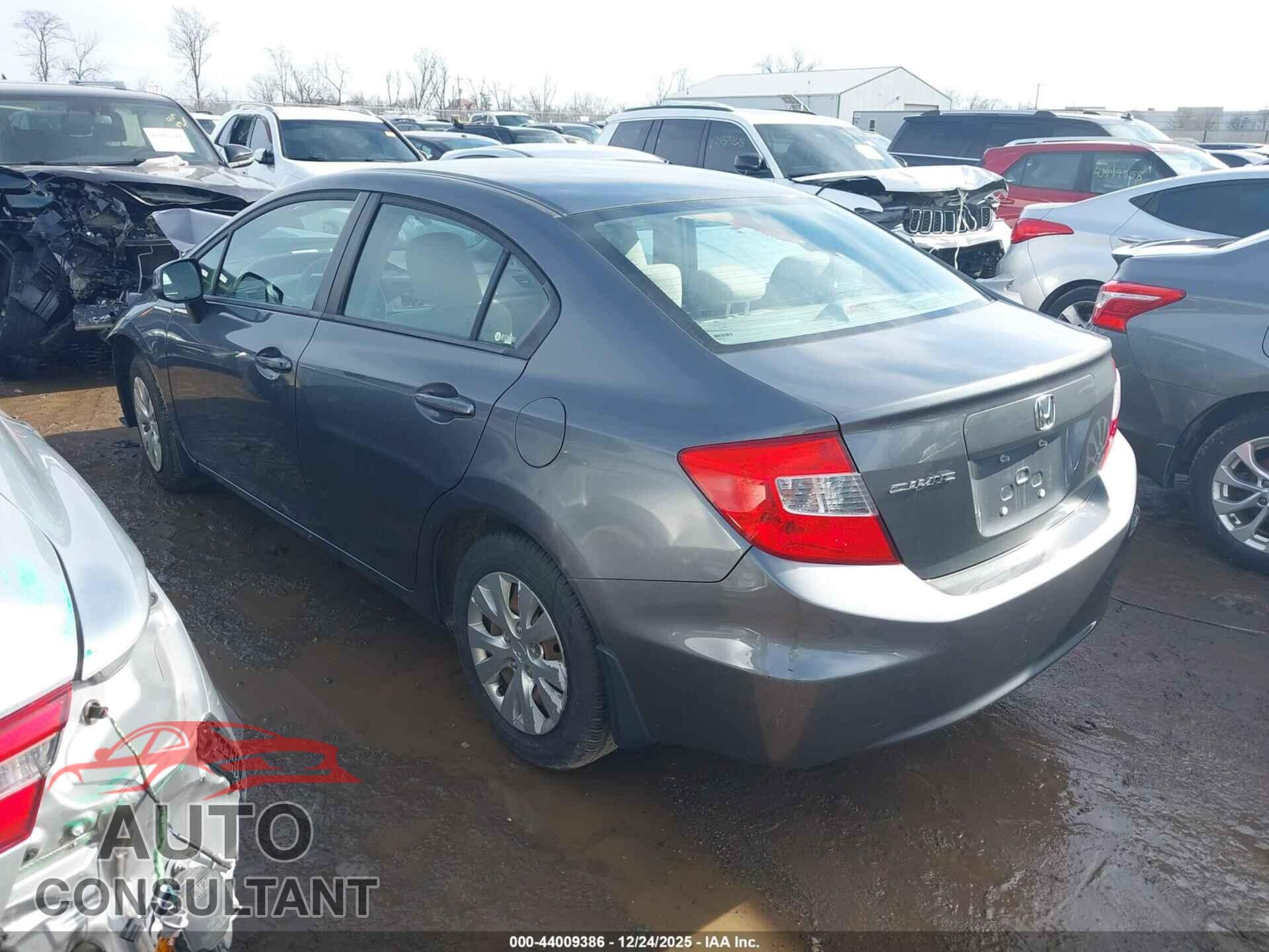 HONDA CIVIC 2012 - 19XFB2F58CE031348