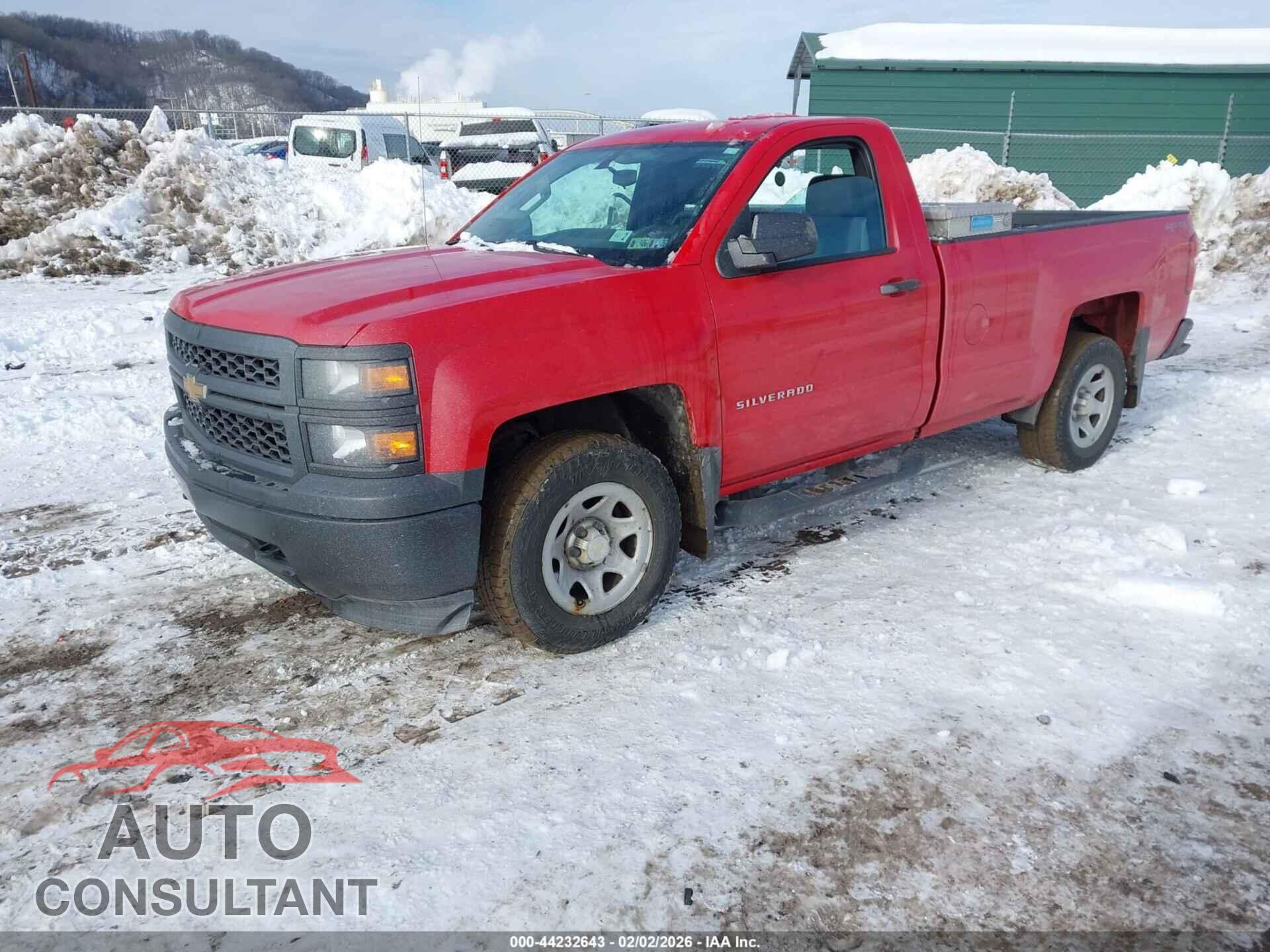 CHEVROLET SILVERADO 1500 2014 - 1GCNKPEC2EZ294497