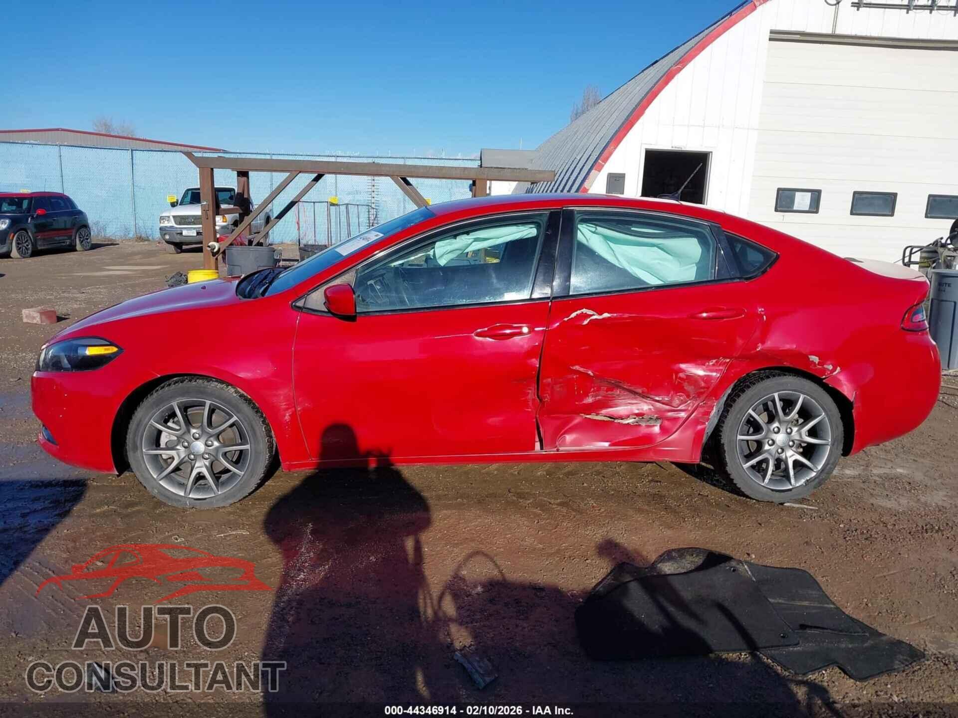 DODGE DART 2013 - 1C3CDFBAXDD296612