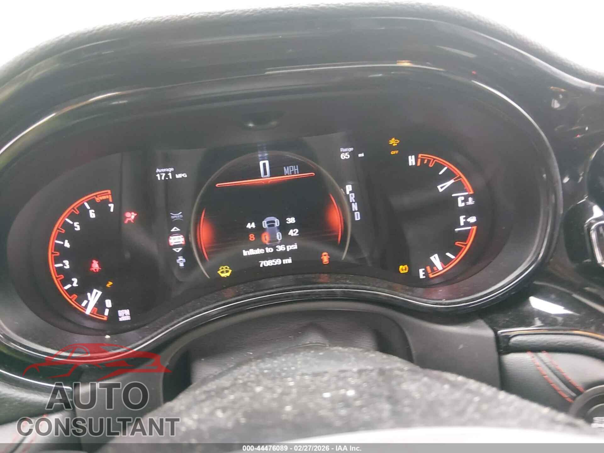 DODGE DURANGO 2023 - 1C4RDJDG7PC580168