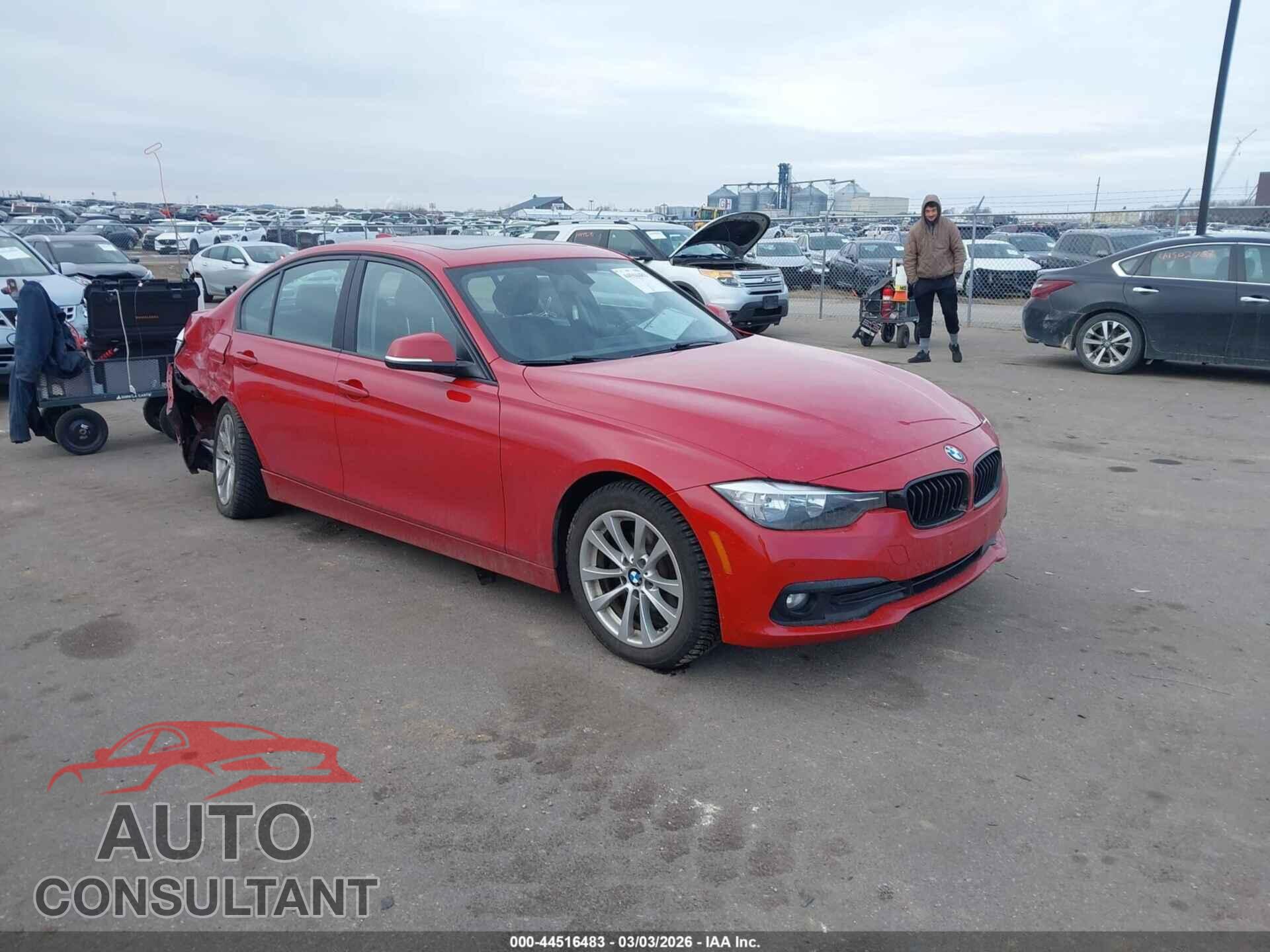 BMW 320I 2016 - WBA8E5G53GNU20252