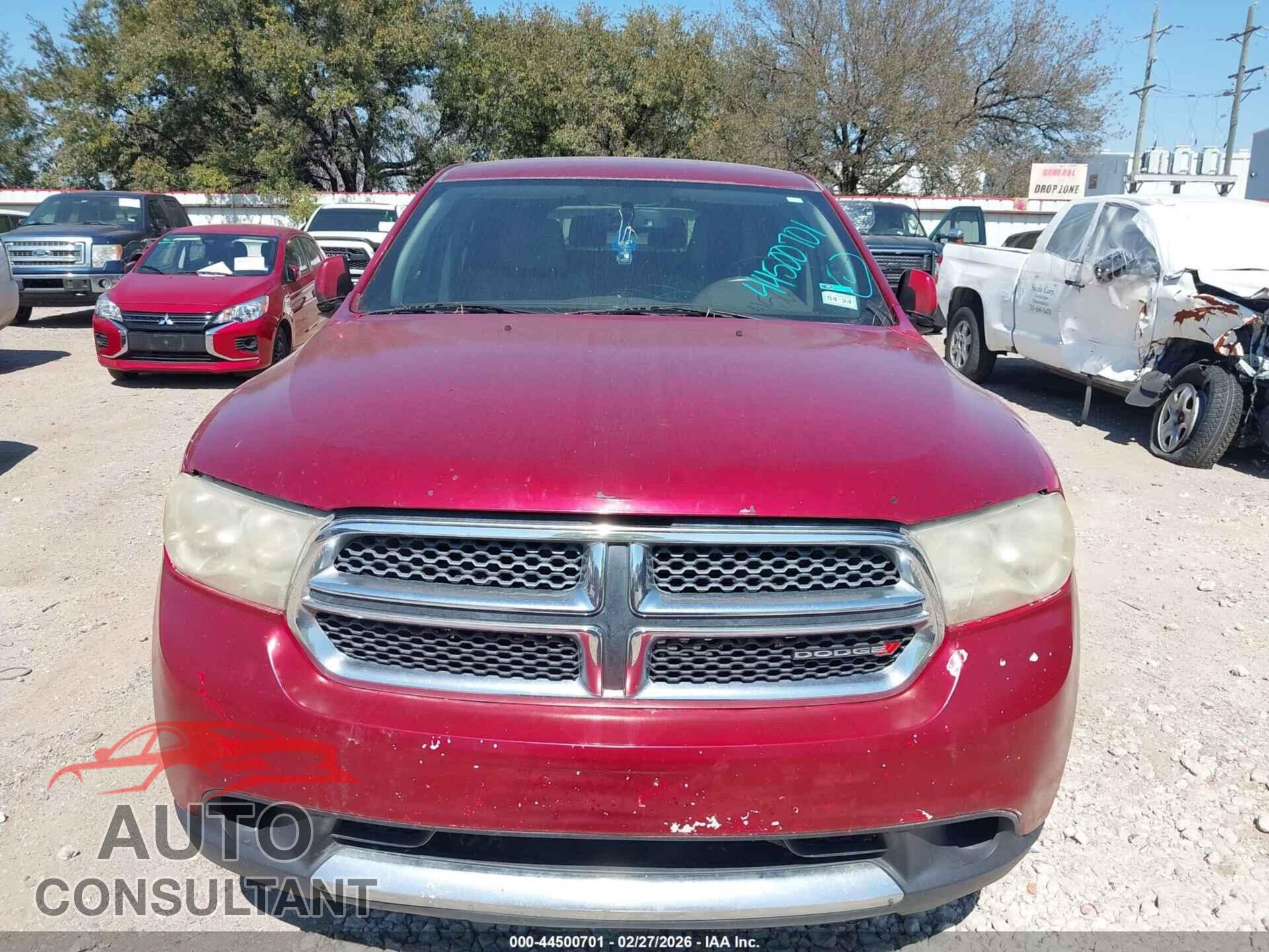 DODGE DURANGO 2013 - 1C4RDHAGXDC527330