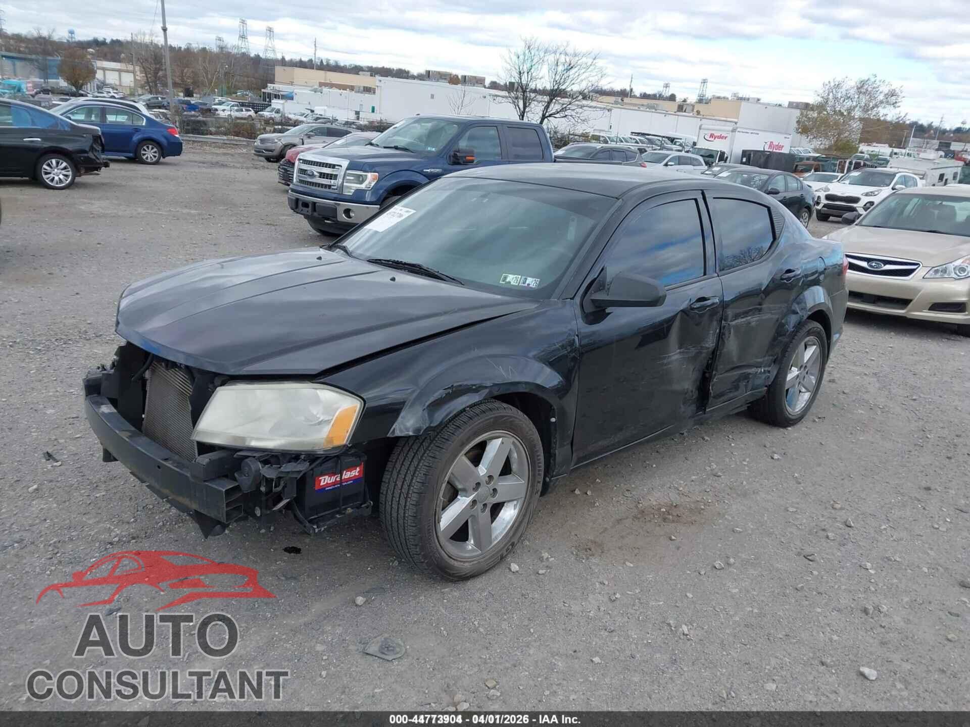 DODGE AVENGER 2013 - 1C3CDZAB0DN710115