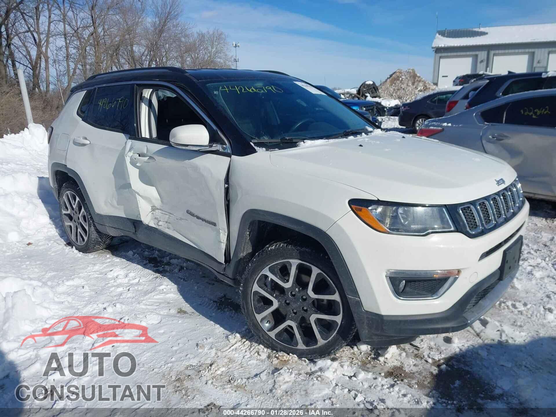 JEEP NEW COMPASS 2017 - 3C4NJDCB4HT666882