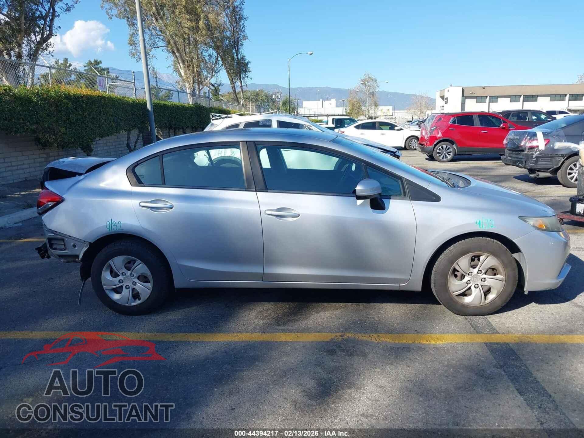 HONDA CIVIC 2014 - 19XFB2F52EE270042