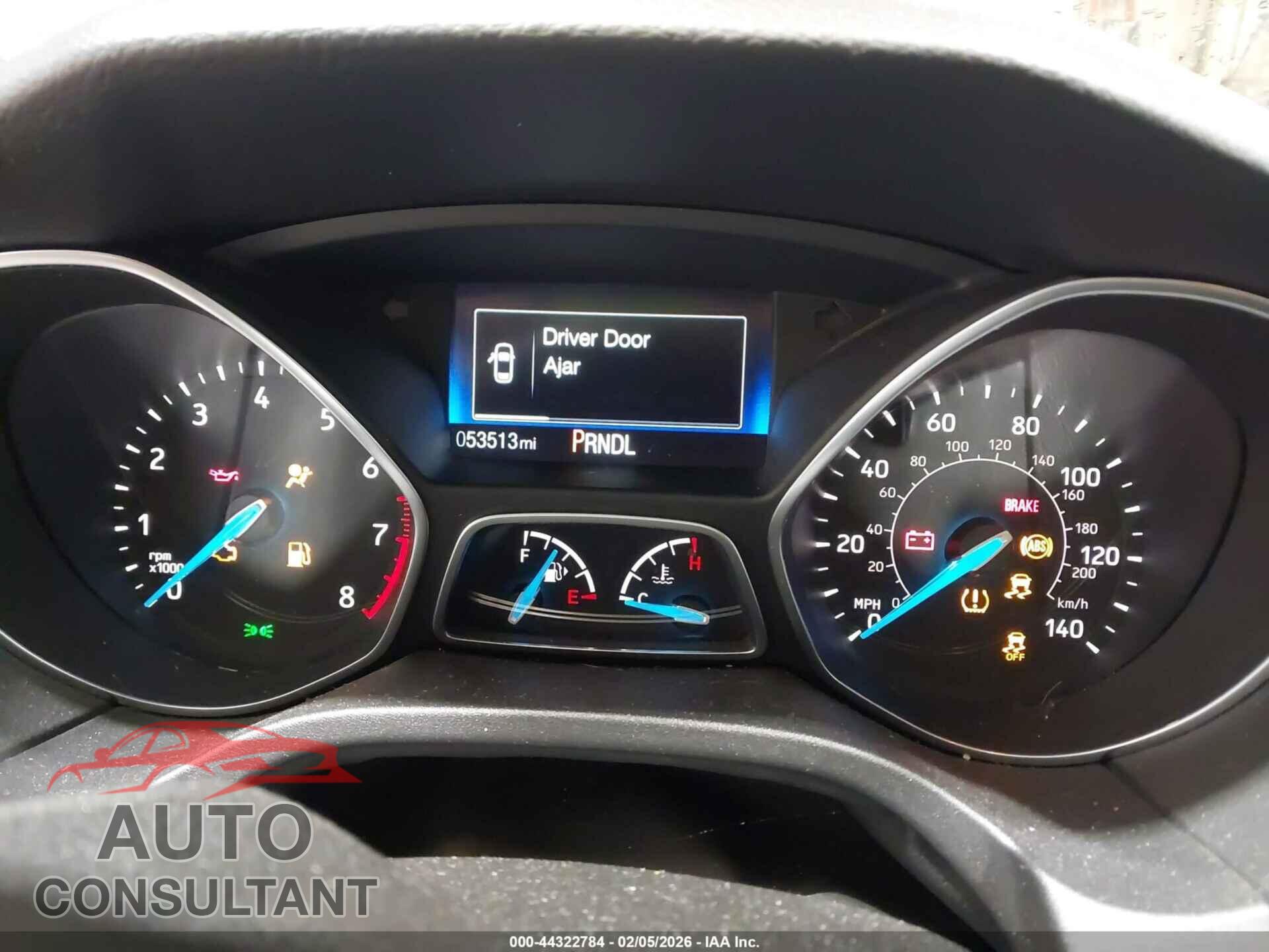 FORD FOCUS 2018 - 1FADP3F28JL265410
