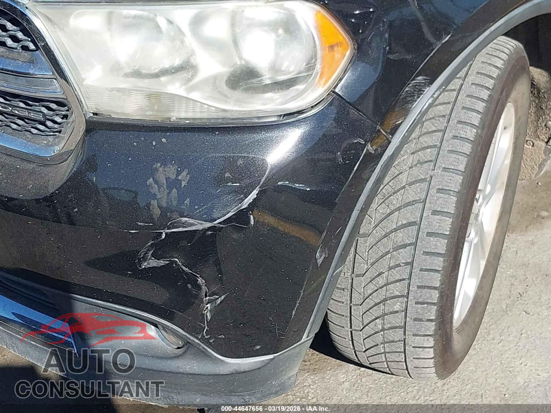 DODGE DURANGO 2012 - 1C4RDHAG2CC153570