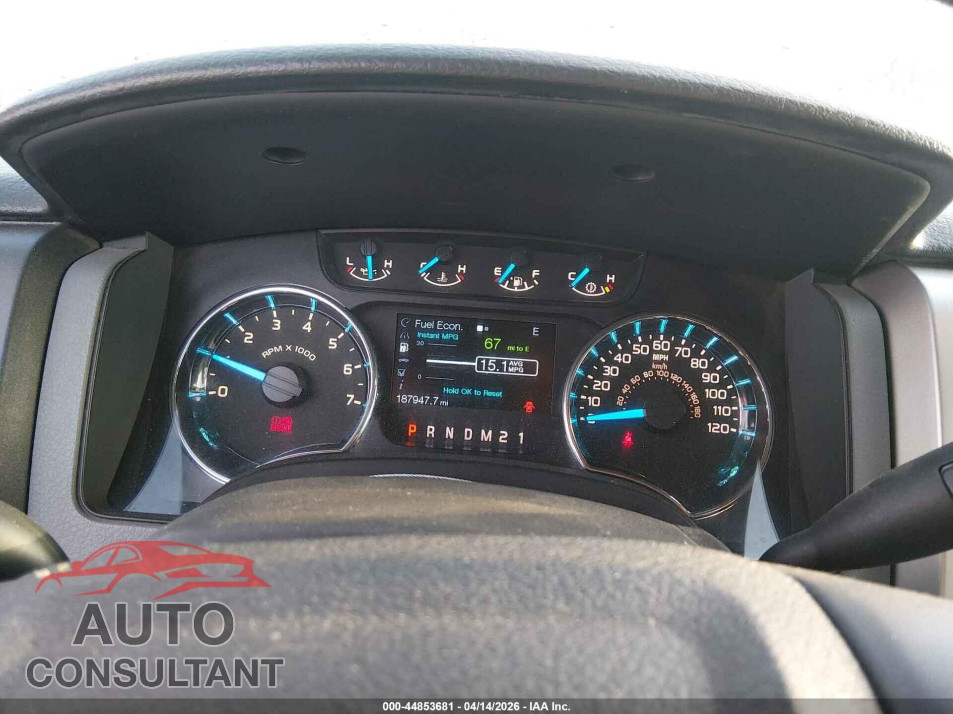 FORD F-150 2013 - 1FTFW1EF4DFD92995