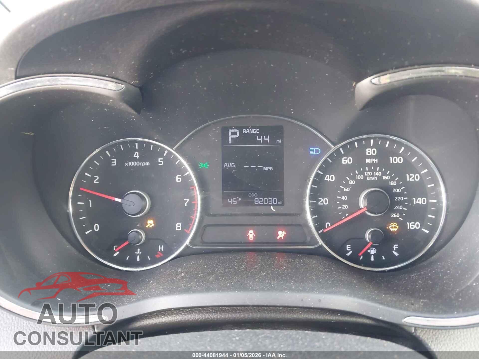 KIA FORTE 2017 - KNAFK5A81H5686454