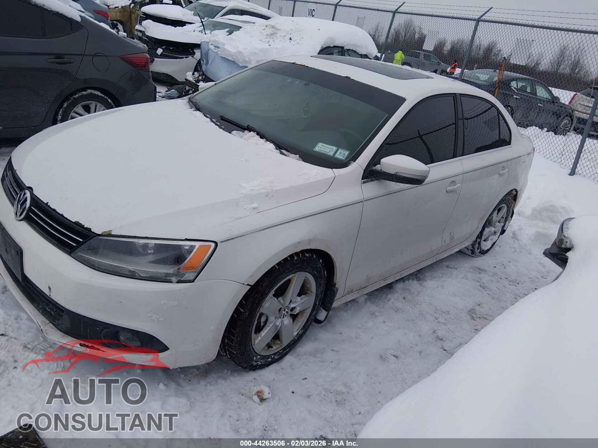 VOLKSWAGEN JETTA 2012 - 3VWLL7AJ1CM017585