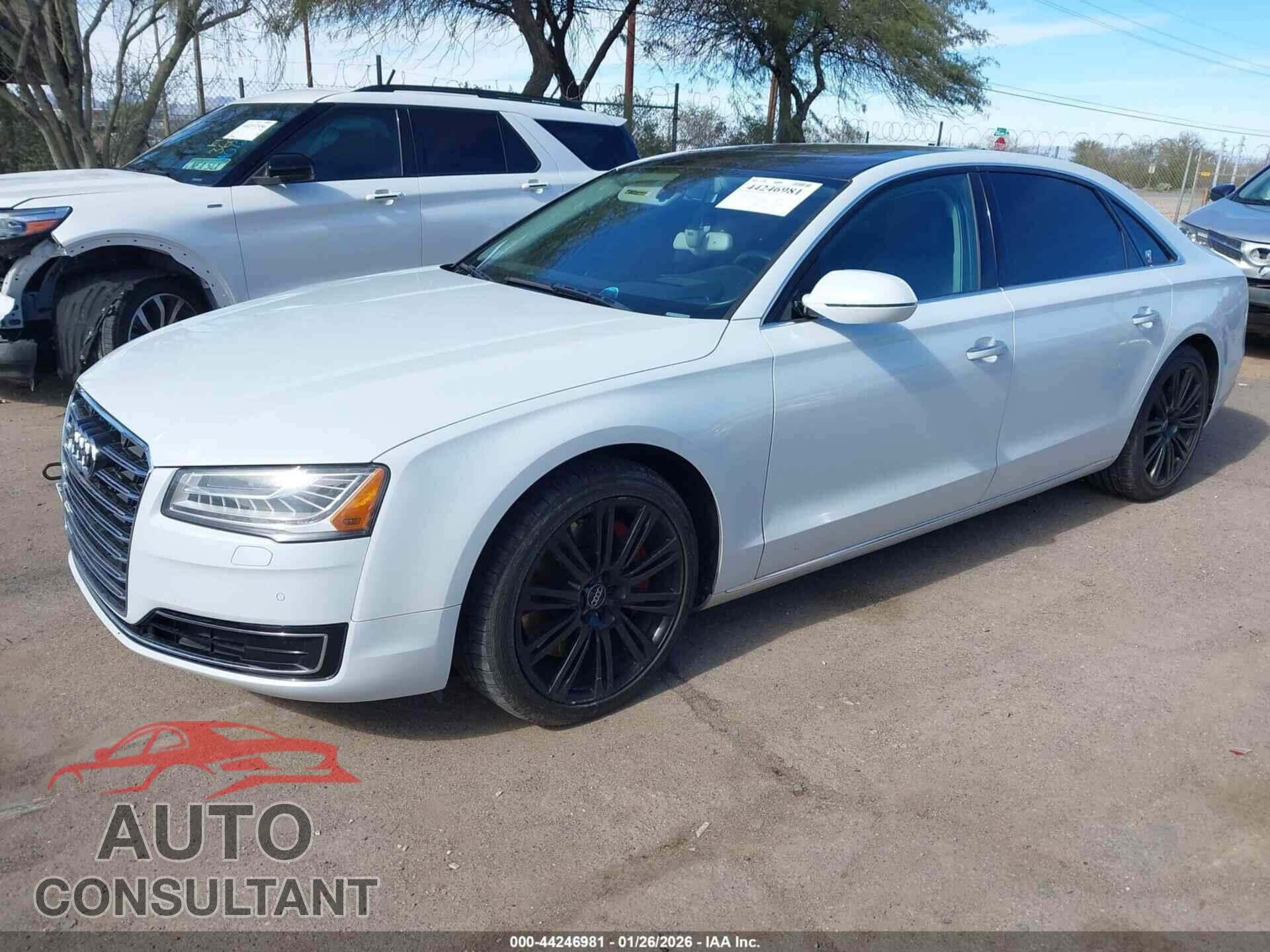 AUDI A8 L 2015 - WAU3GAFD0FN006463