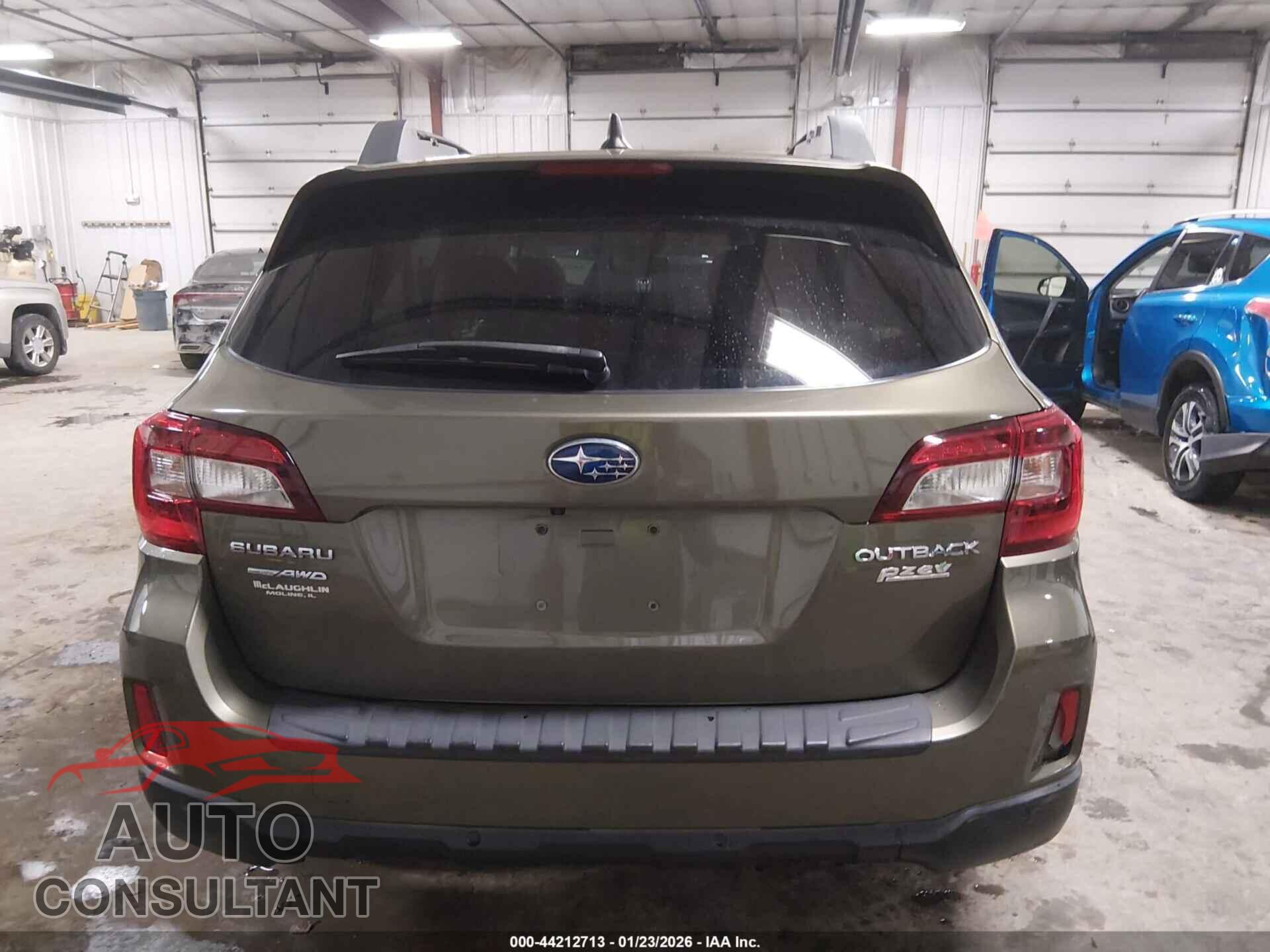 SUBARU OUTBACK 2017 - 4S4BSANC3H3284113