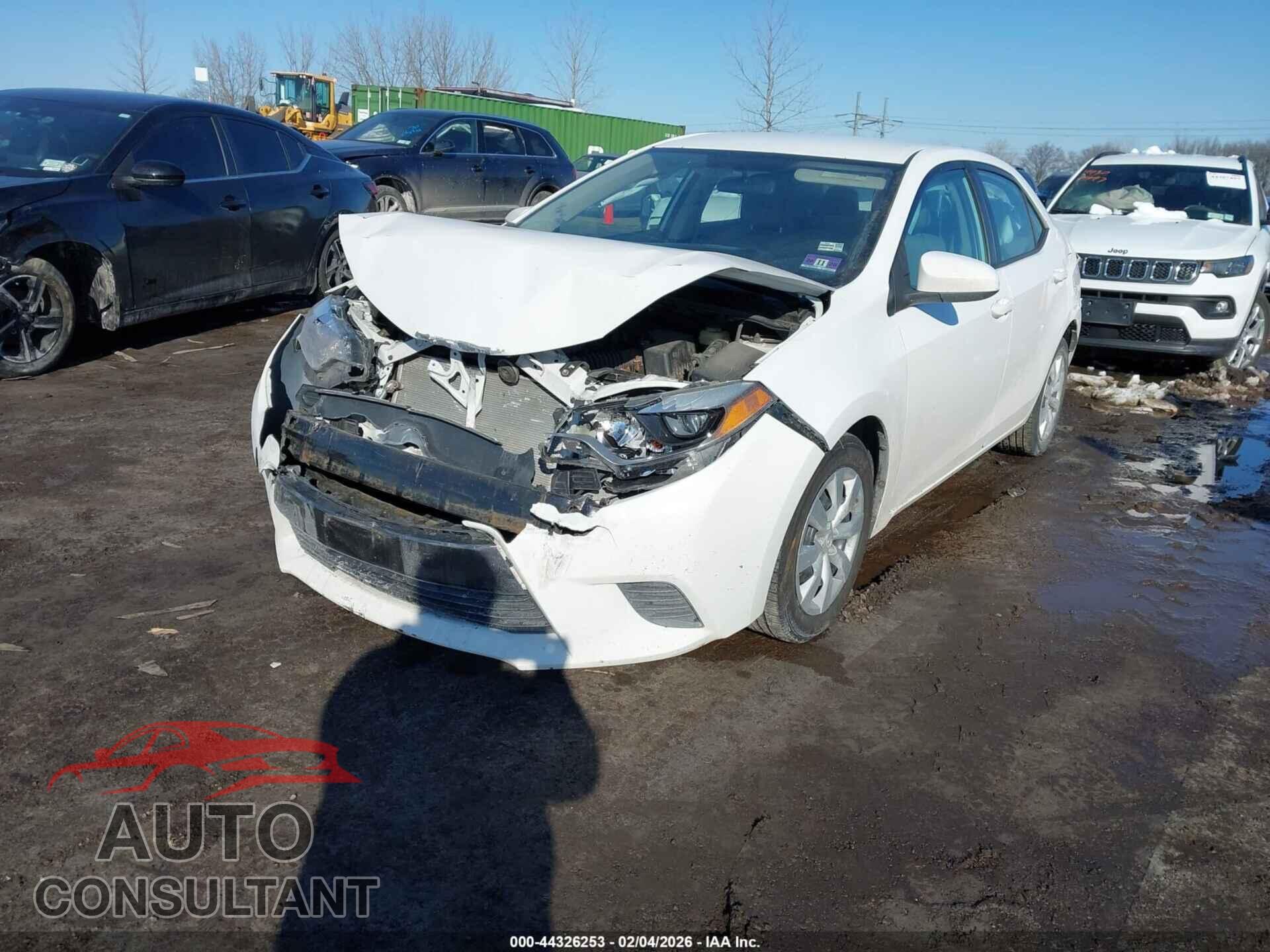TOYOTA COROLLA 2015 - 2T1BURHE1FC307287