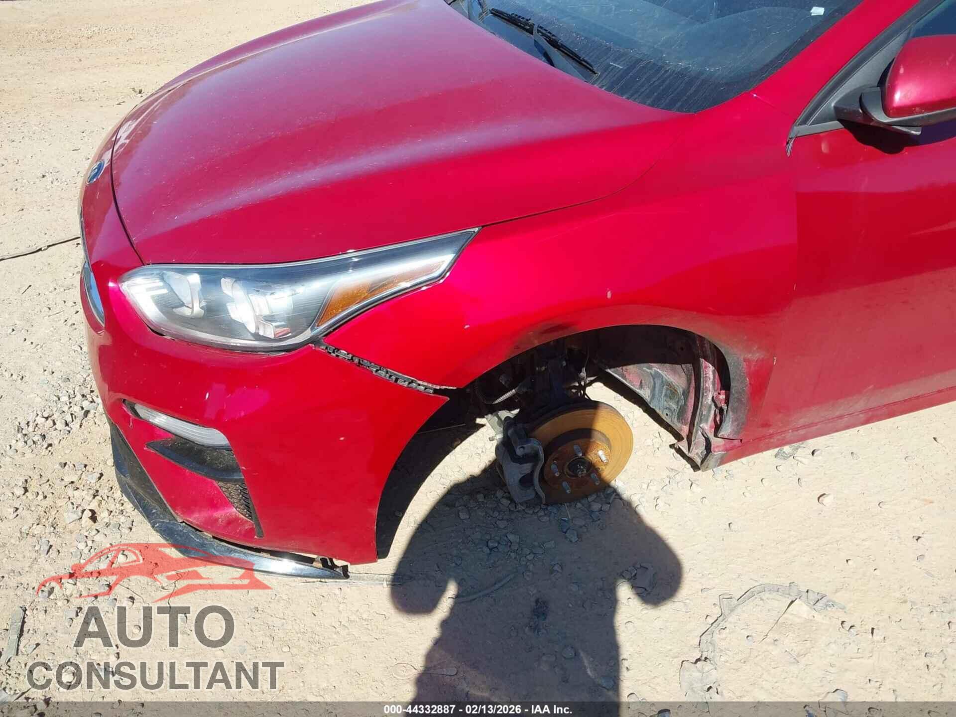 KIA FORTE 2019 - 3KPF34AD2KE022053