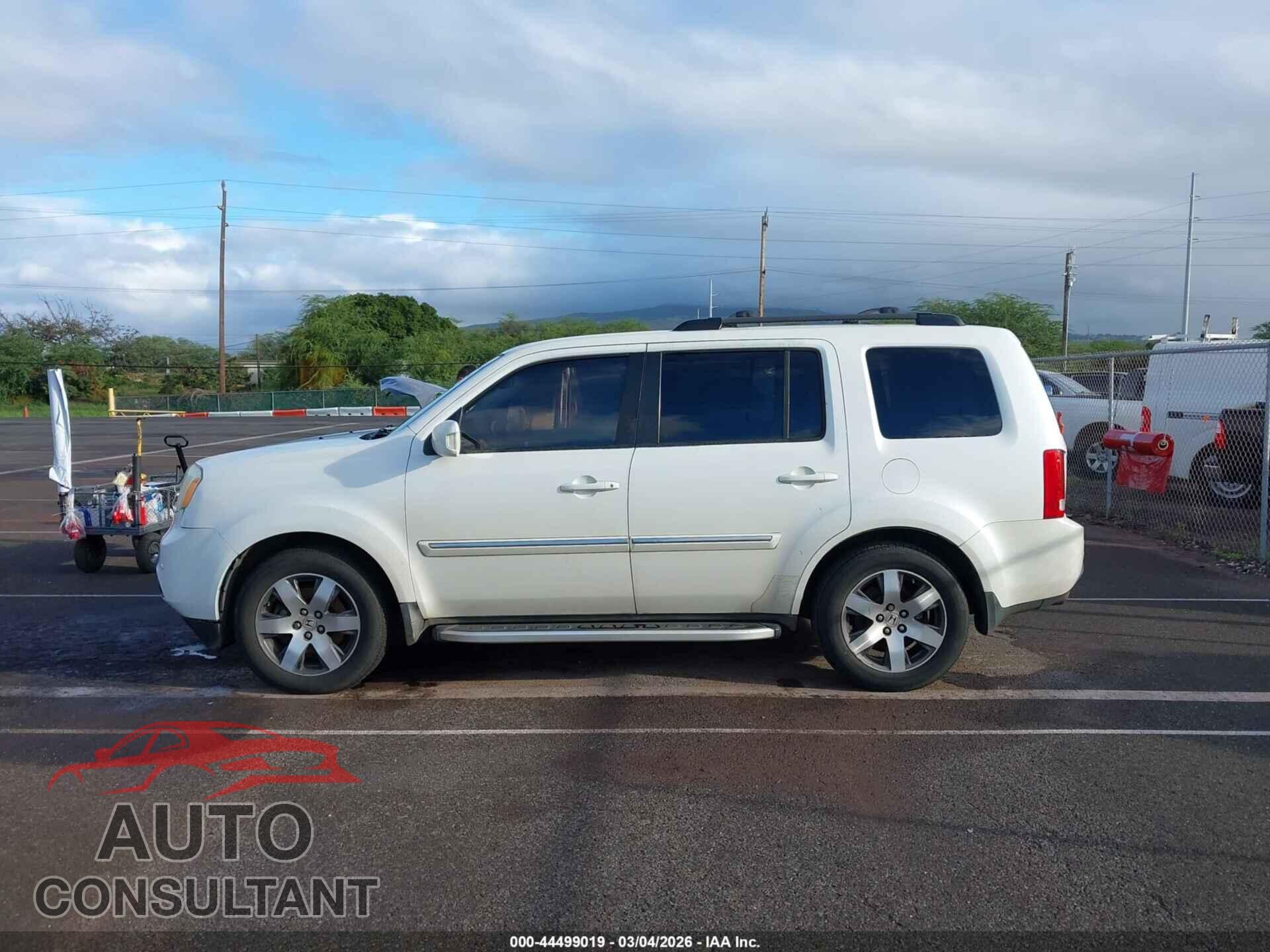 HONDA PILOT 2012 - 5FNYF3H95CB024242