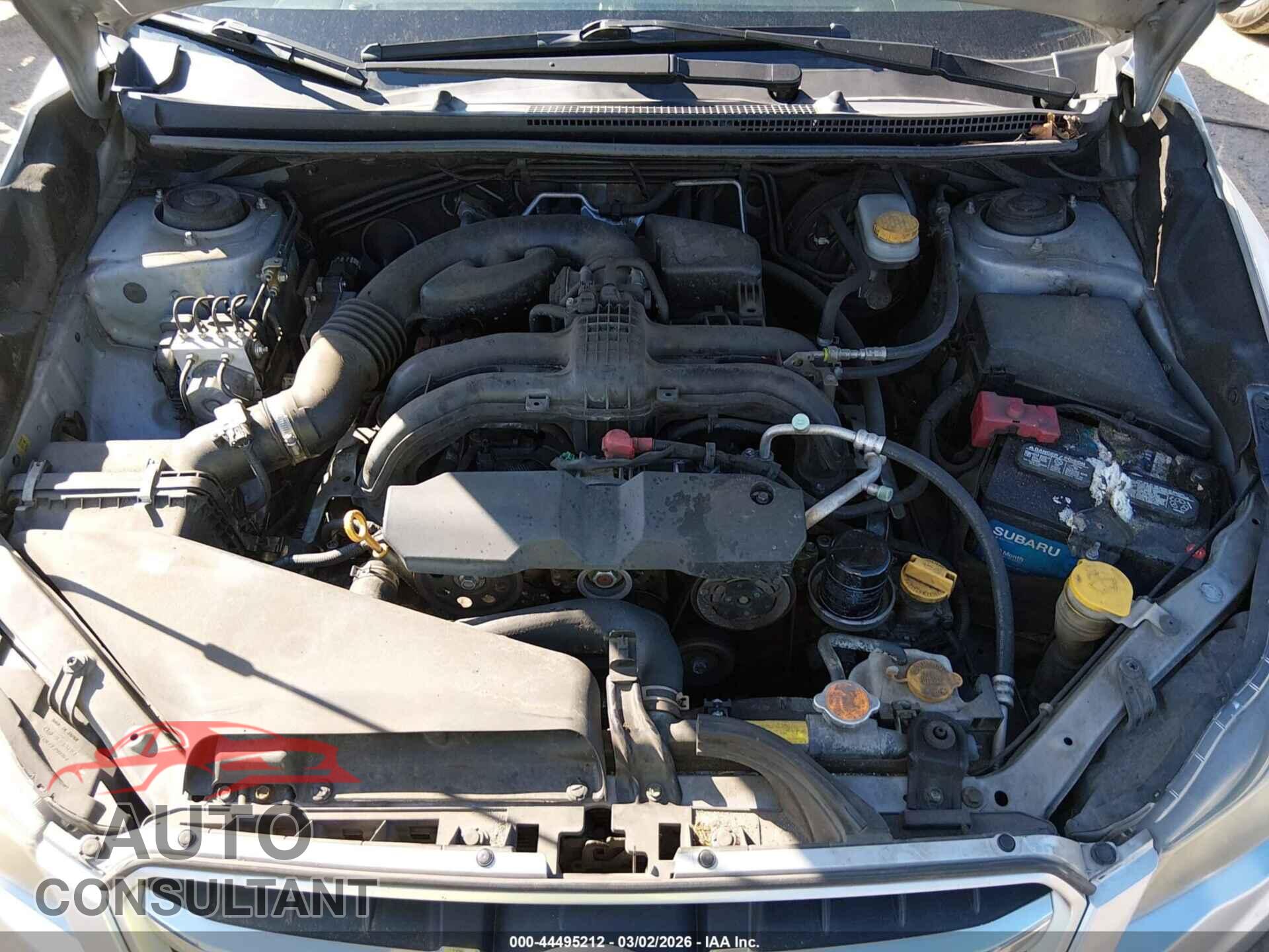 SUBARU IMPREZA 2012 - JF1GPAG68CH235476