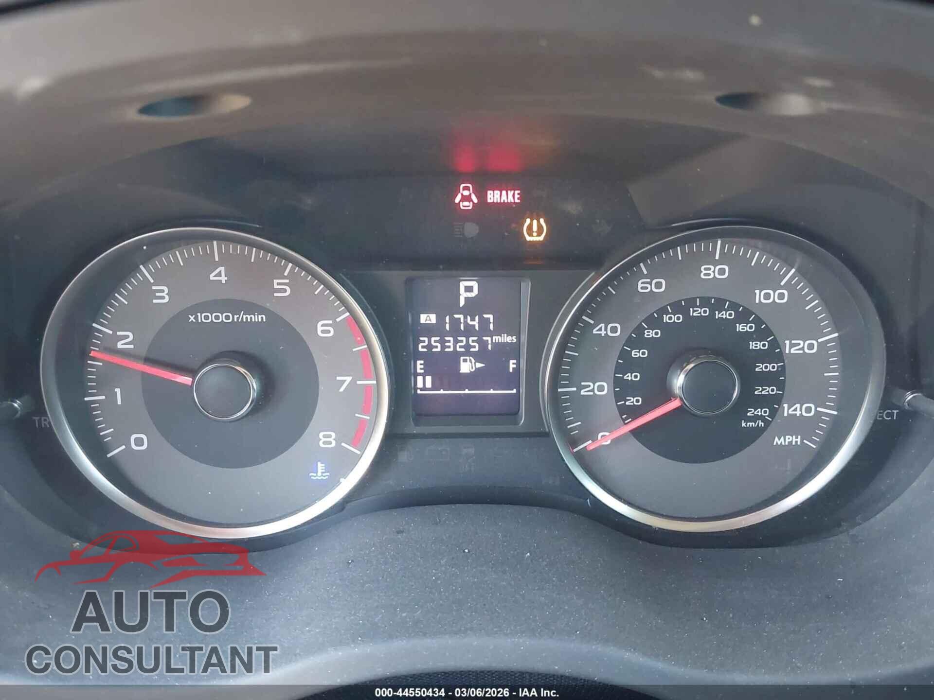 SUBARU FORESTER 2014 - JF2SJAHC3EH477591